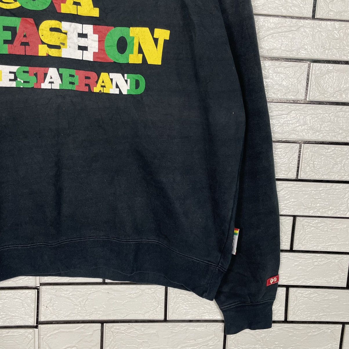 Japanese Brand Nesta Brand Black Crewneck Sweatshirt Size US L / EU 52-54 / 3 - 4 Thumbnail