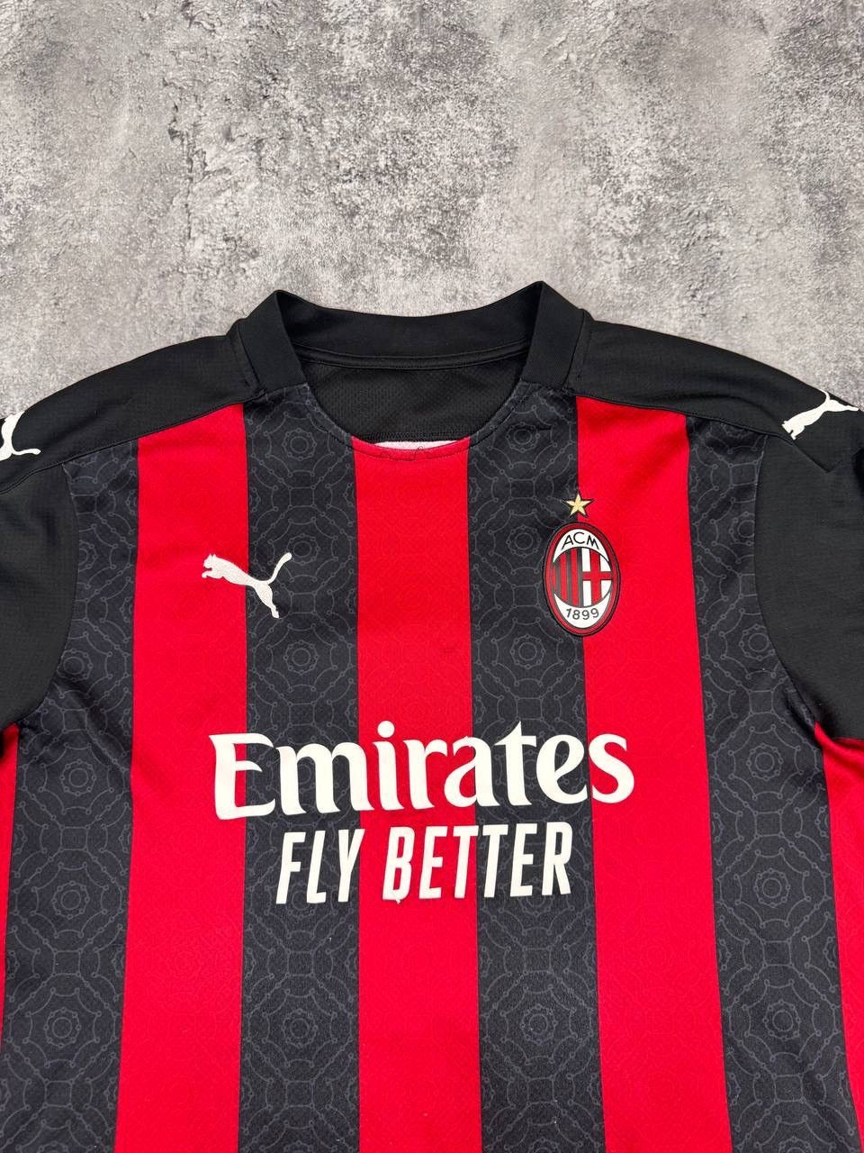 Puma Puma AC Milan Home Jersey 2020/21 Red Black Striped DryCELL Size US L / EU 52-54 / 3 - 2 Thumbnail