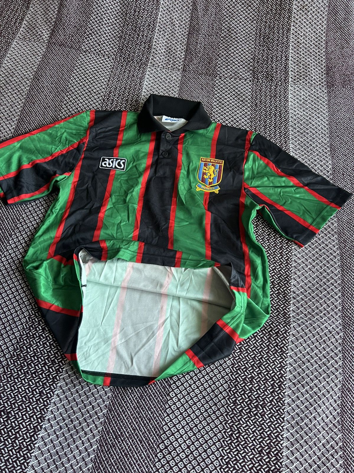 Umbro Vintage Aston Villa 1993/95 Asics Away Football Shirt Jersey Size US M / EU 48-50 / 2 - 11 Thumbnail