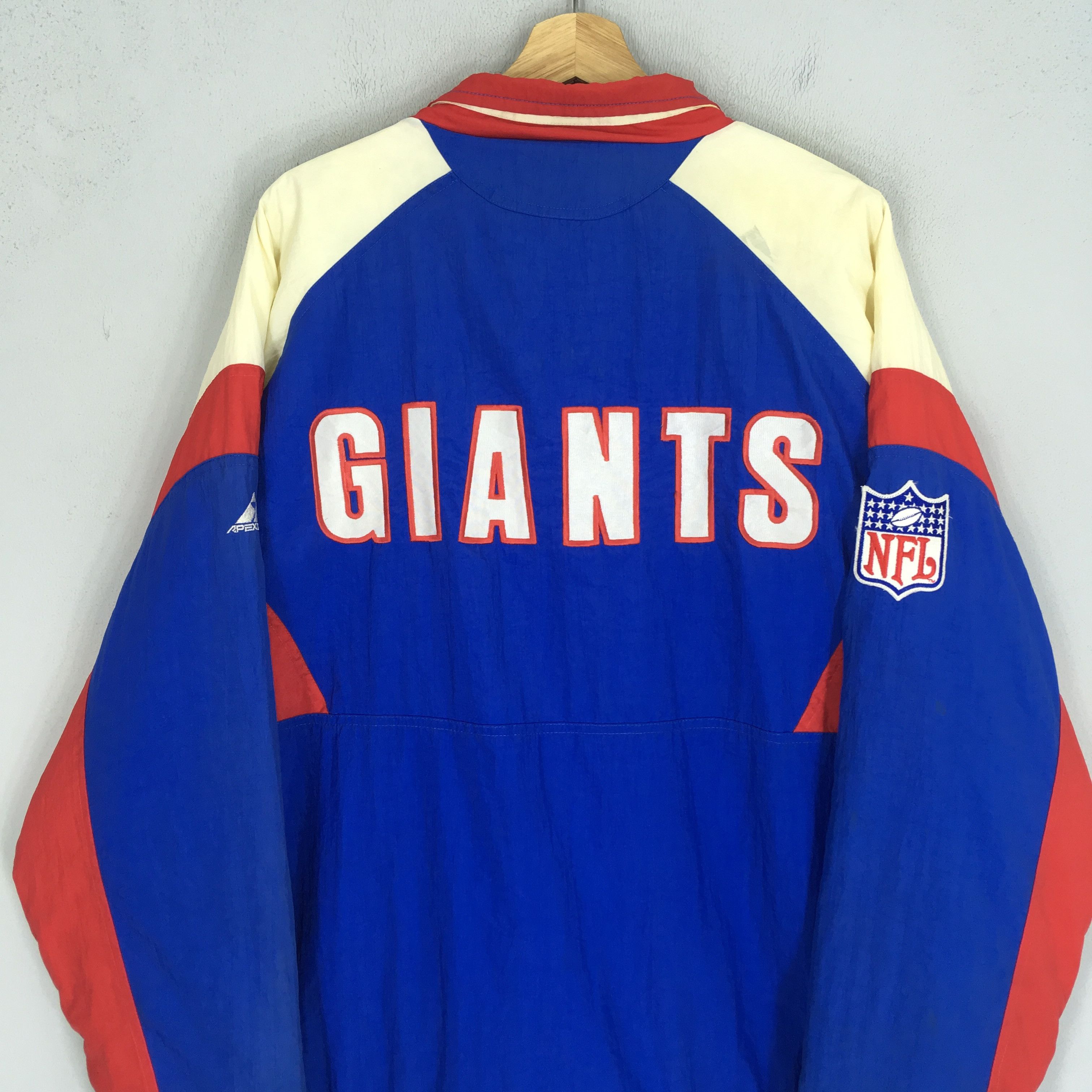 NFL Vintage 90's New York Giants Football Sport Jacket Size US XL / EU 56 / 4 - 7 Thumbnail