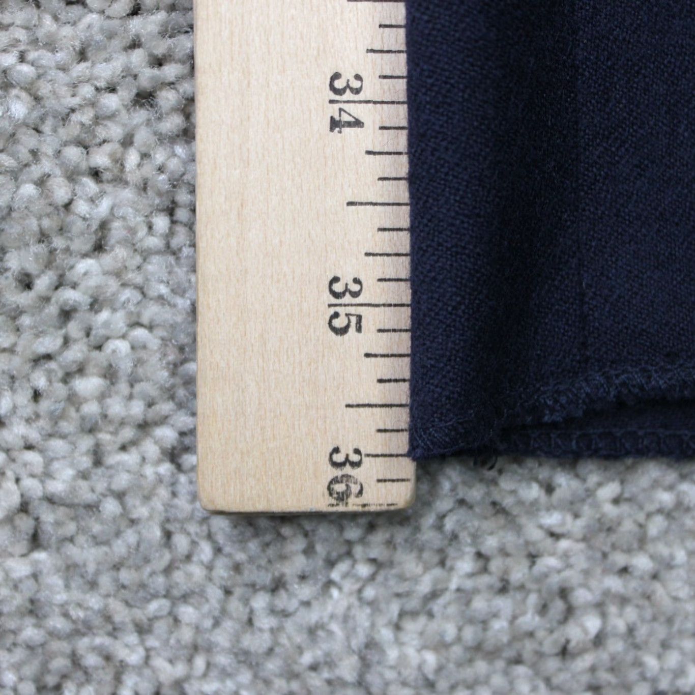 Vintage VTG Sergio Valente Pants NWT Mens 38 Navy Blue Wool Flat Front Dress Pants Regular Blue 38 Mens Straight Front Pockets 100% Wool NWT Formal Preppy Size US 38 / EU 54 - 3 Thumbnail