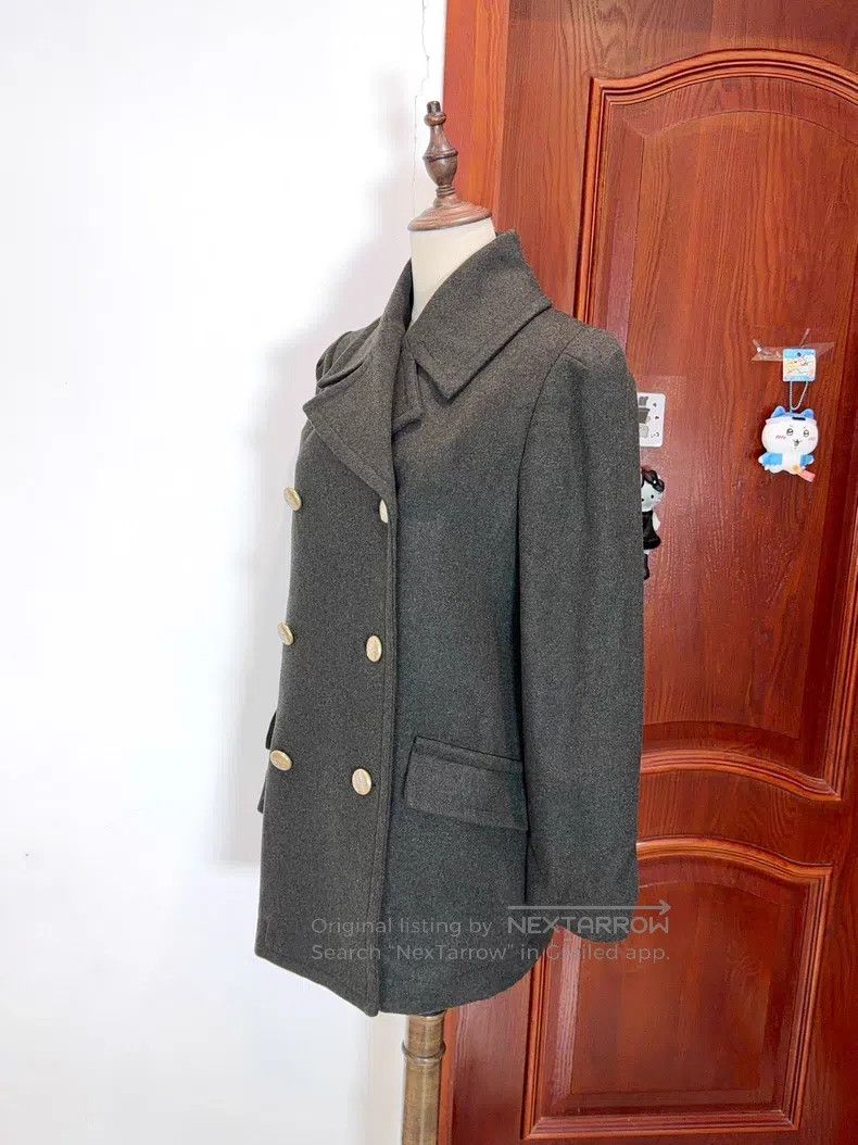Vivienne Westwood Vivienne Westwood Dark Green Wool Jacket with Gold Buttons Size M / US 6-8 / IT 42-44 - 2 Thumbnail