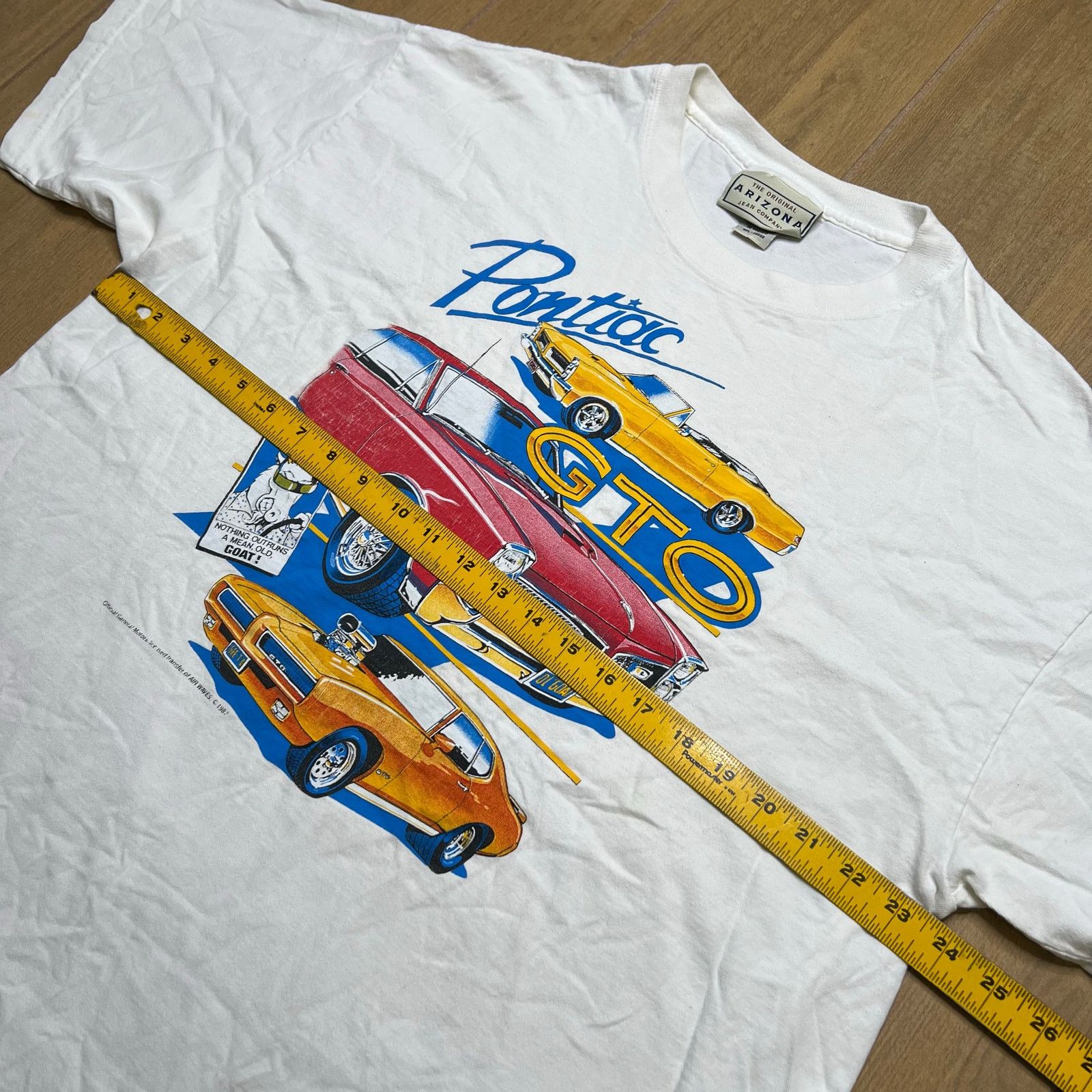 Vintage Vintage Pontiac GTO Shirt Men XL Gray 80s 1987 Racing Y2K Size US XL / EU 56 / 4 - 7 Thumbnail