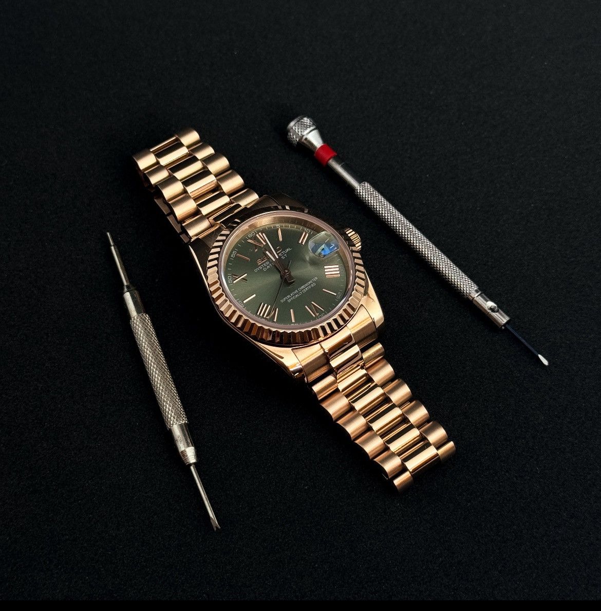 Seiko DATEJUST OLIE - CUSTOM SEIKO NH35 AUTOMATIC WATCH Size 36 - 2 Thumbnail