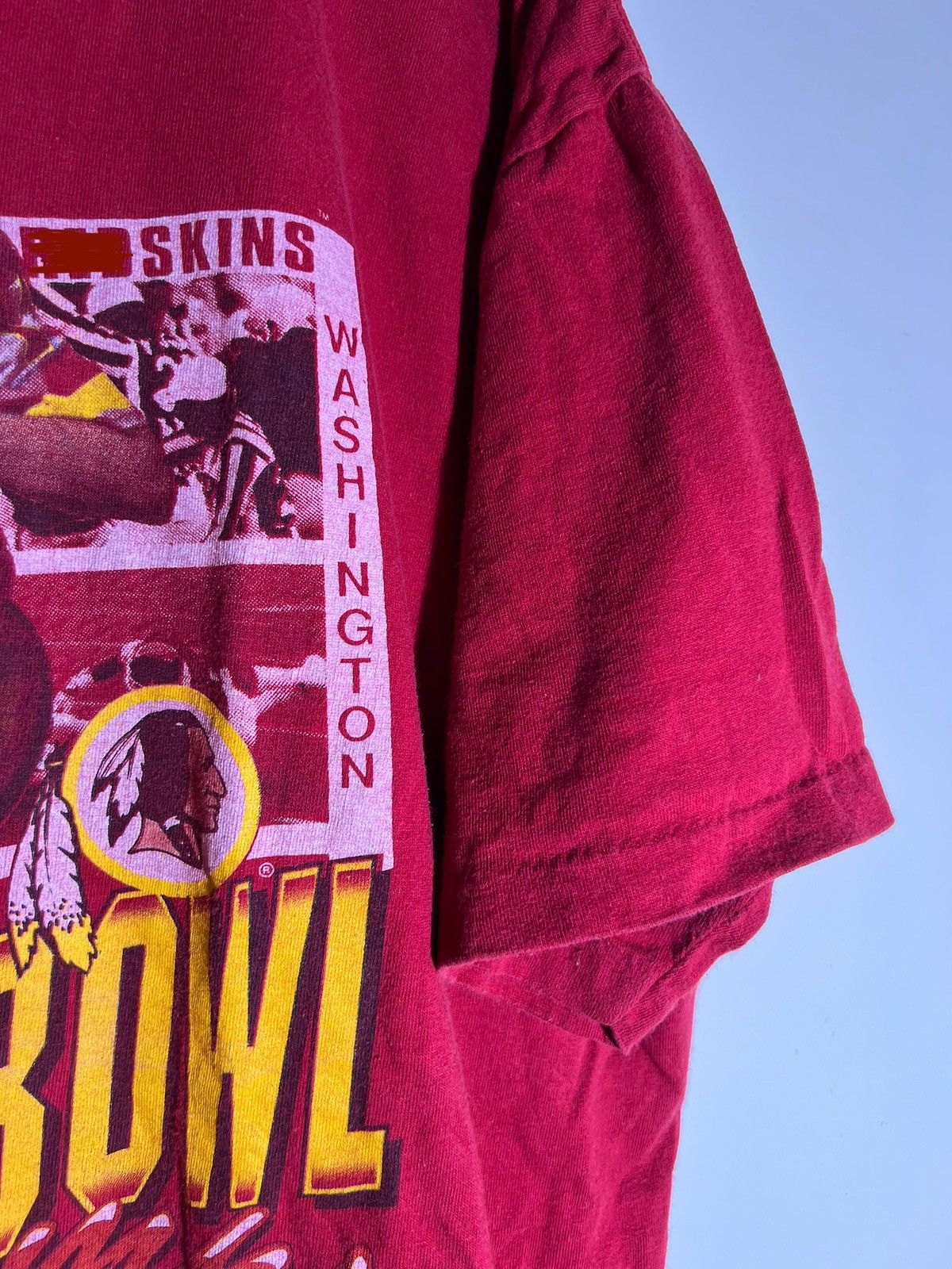 Vintage 80’s 90’s Vintage NFL Superbowl XXVI Champs Washington Shirt Size US XXL / EU 58 / 5 - 8 Thumbnail
