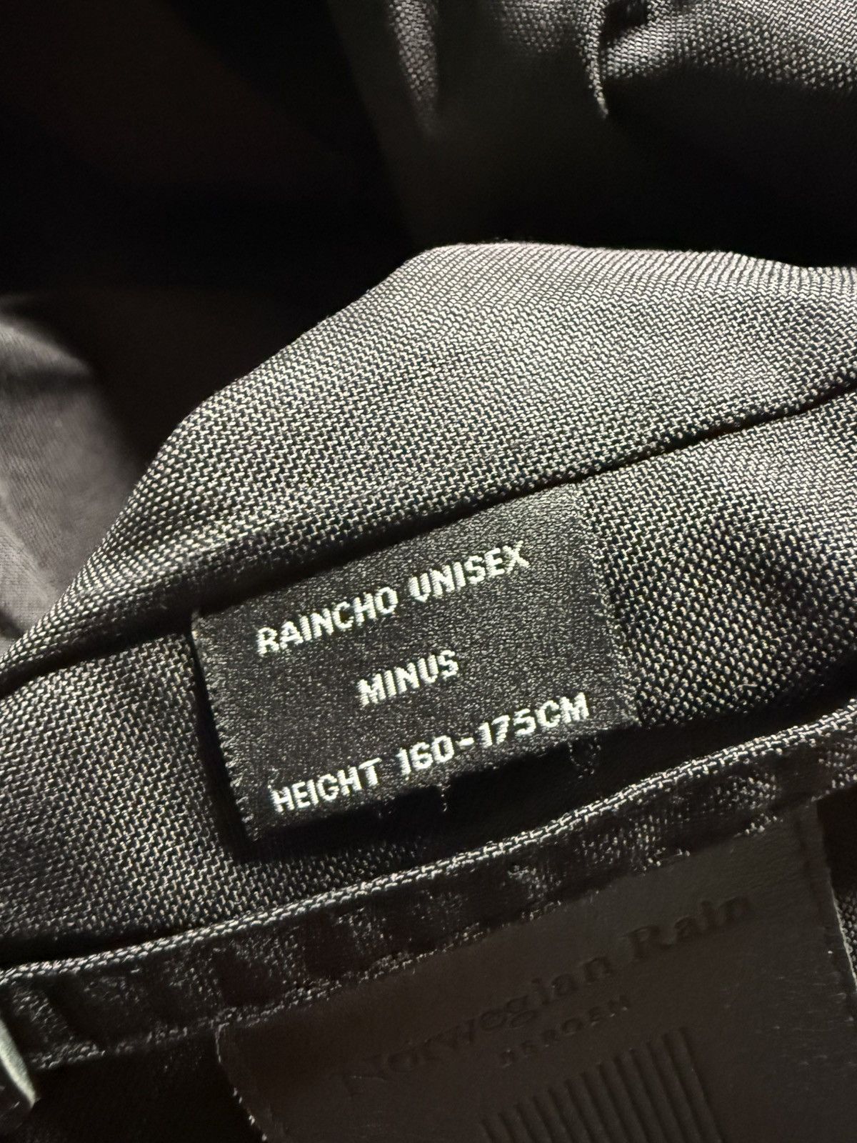 Norwegian Rain Norwegian Rain “Minus” Raincho Oversized Jacket Size US XS / EU 42 / 0 - 16 Thumbnail