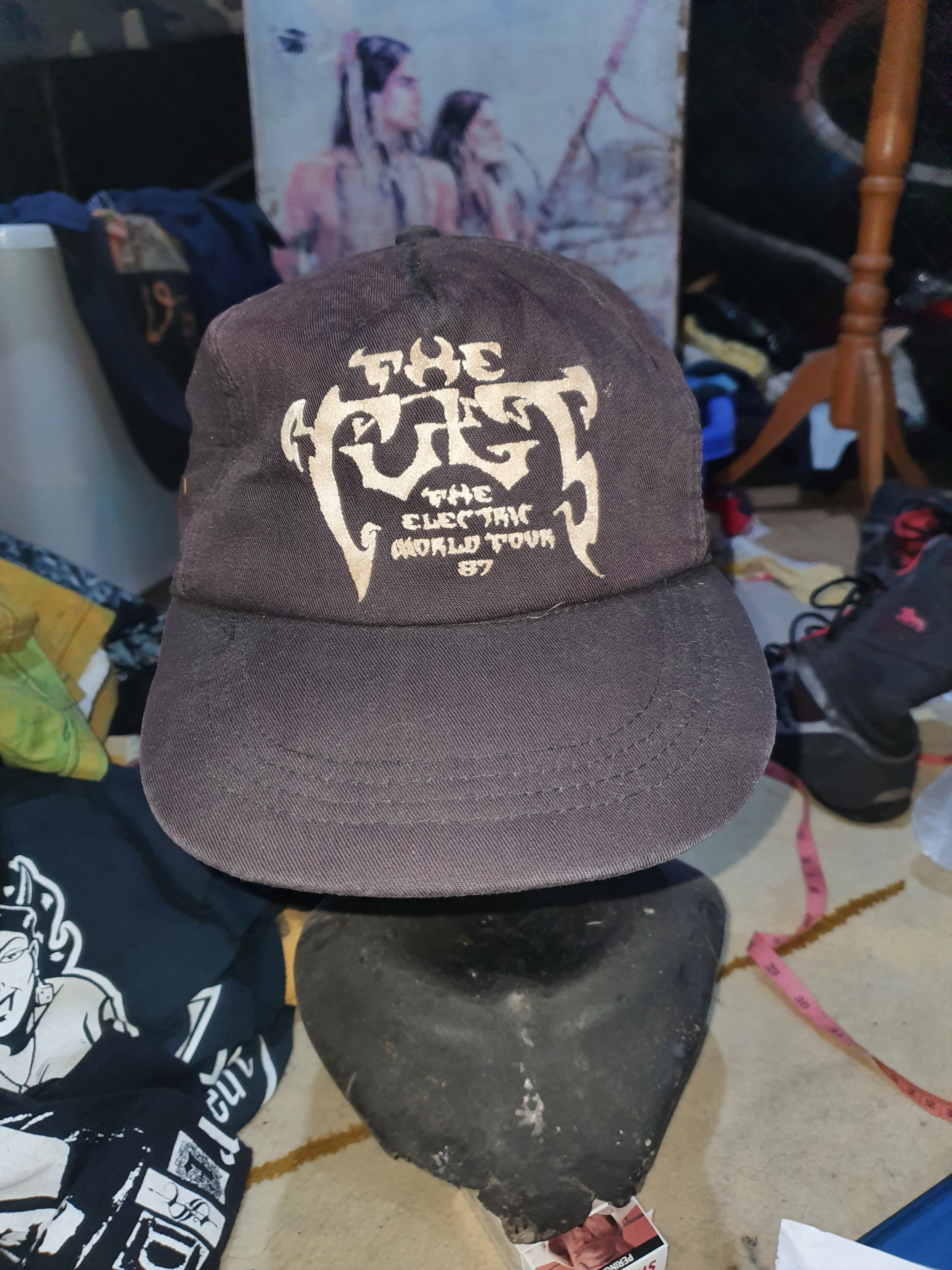 Band Tees × Vintage 🌹vintage 87 The Cult hats L XL🌹 Size ONE SIZE - 3 Thumbnail