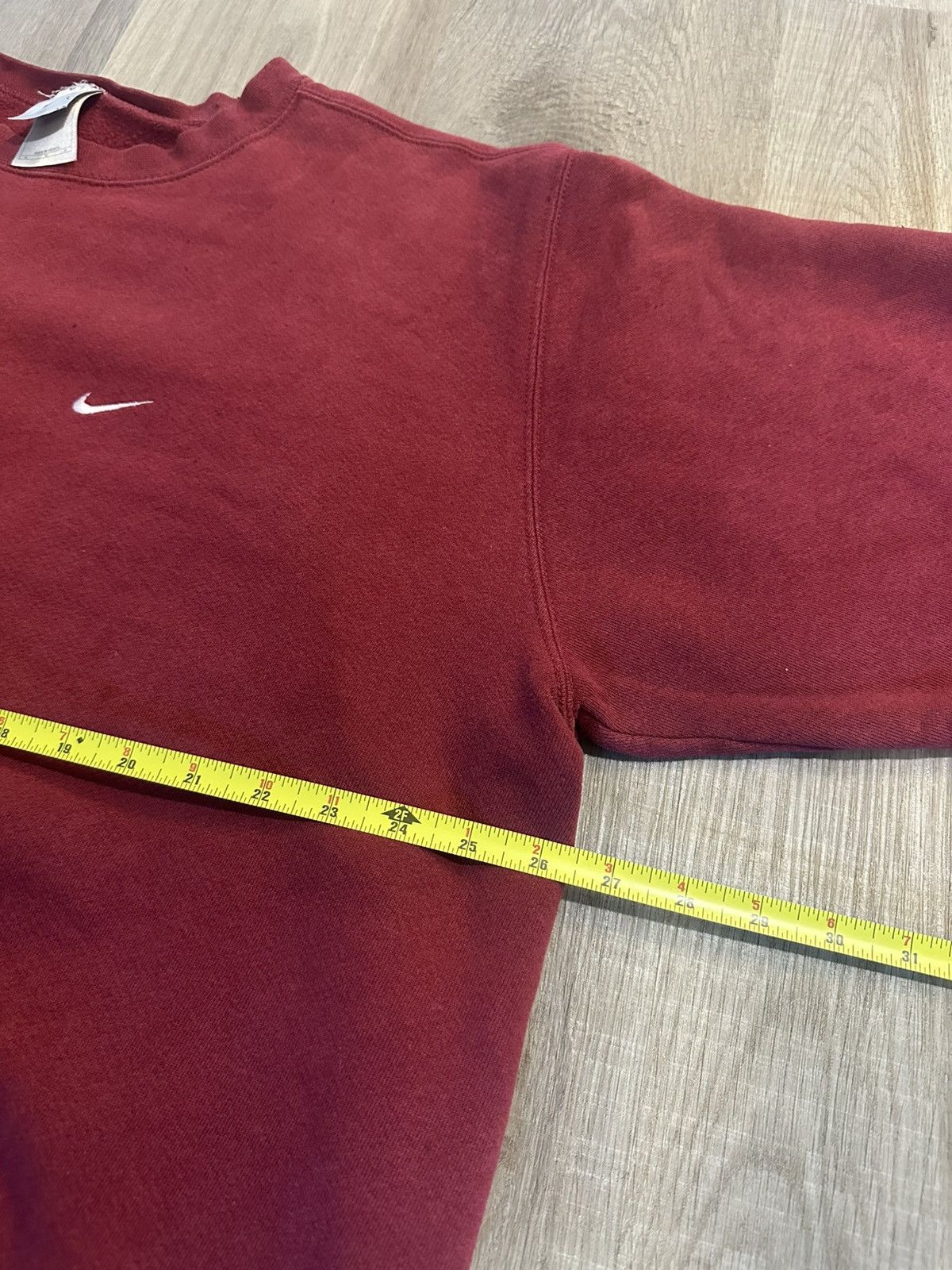 Nike Vintage Nike Red Crewneck Sweatshirt Size US XL / EU 56 / 4 - 4 Thumbnail