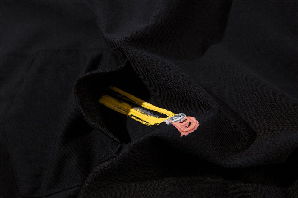 Japanese Brand × Vintage Men's casual high street hand-painted tie T-shirt Size US M / EU 48-50 / 2 - 4 Thumbnail