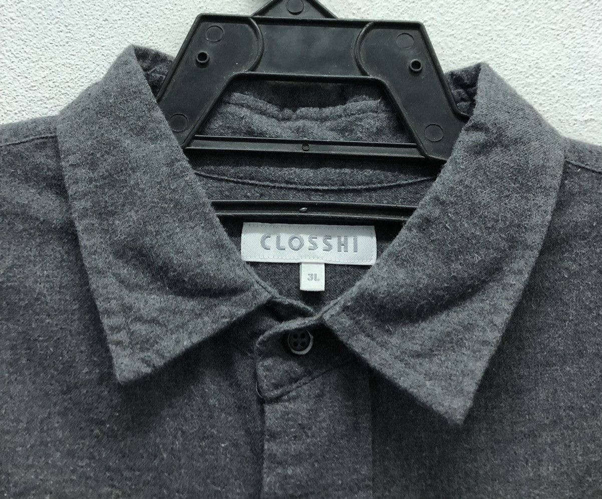 Harris Tweed Vintage Closshi Harris Tweed Wool Long Sleeve Shirt ButtonUp Size US L / EU 52-54 / 3 - 3 Thumbnail