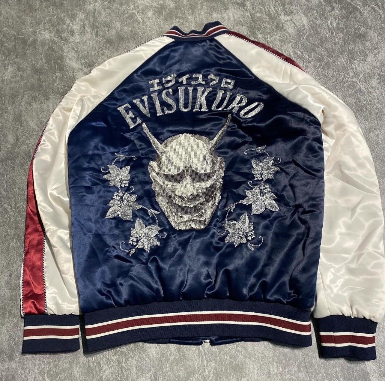 Evisu EVISU - Evisukuro light bomber jacket | Grailed