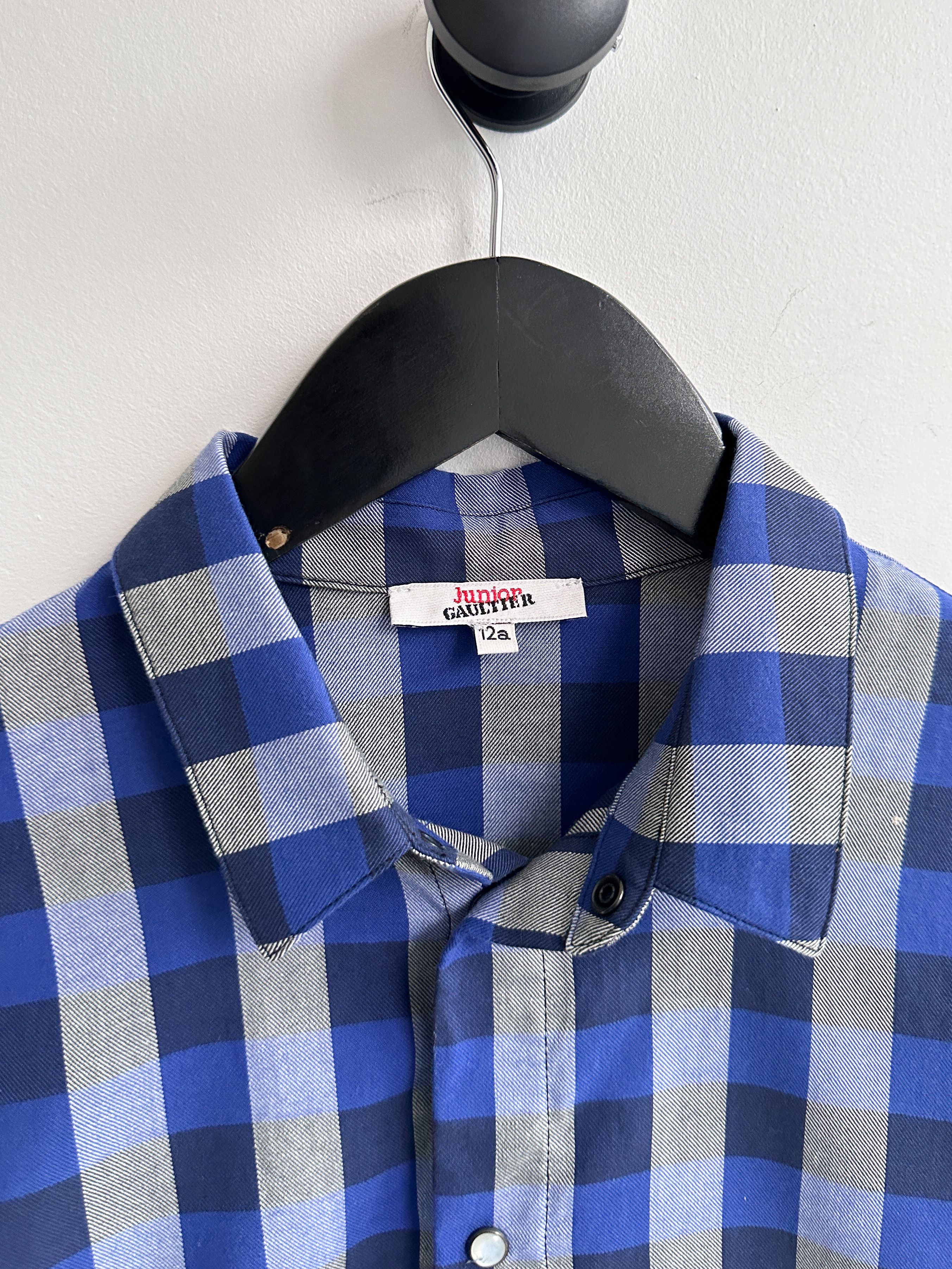 Jean Paul Gaultier Jean Paul Gaultier Check Shirt Size XS / US 0-2 / IT 36-38 - 5 Thumbnail