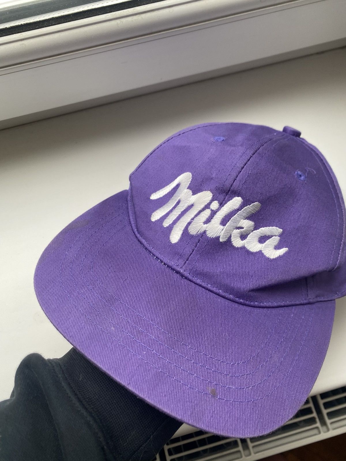 Japanese Brand × Vintage Milka Vintage Cap y2k Size ONE SIZE - 1 Thumbnail