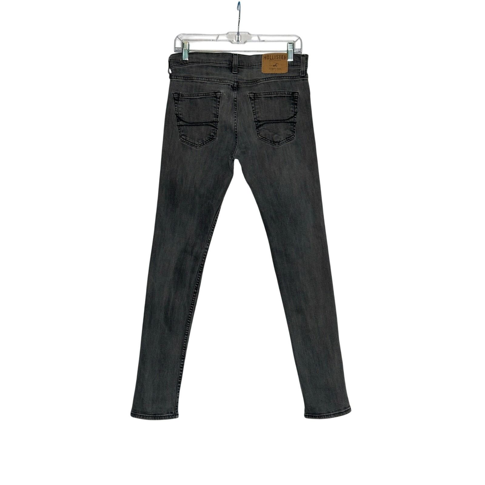 Hollister Hollister gray distressed super skinny jeans size 30 Size 30" / US 8 / IT 44 - 9 Thumbnail