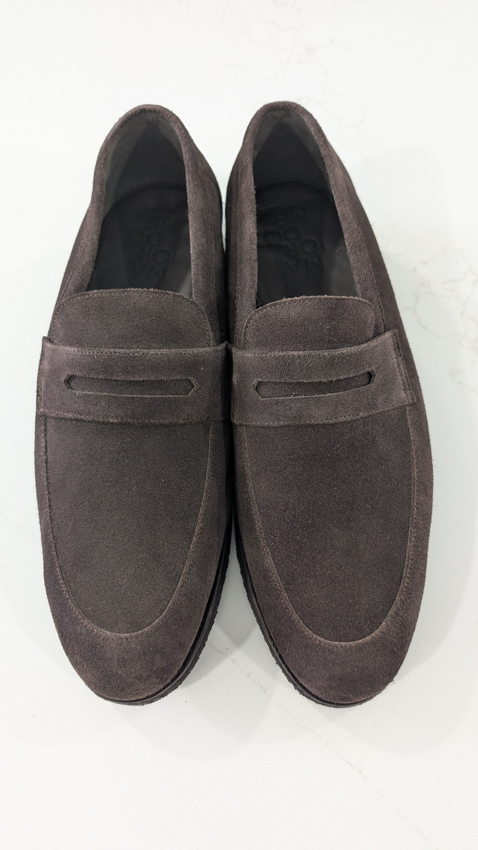 Other Majordome M08 Penny Loafer Brown Suede UK 9 - US 10 Size US 10 / EU 43 - 1 Thumbnail