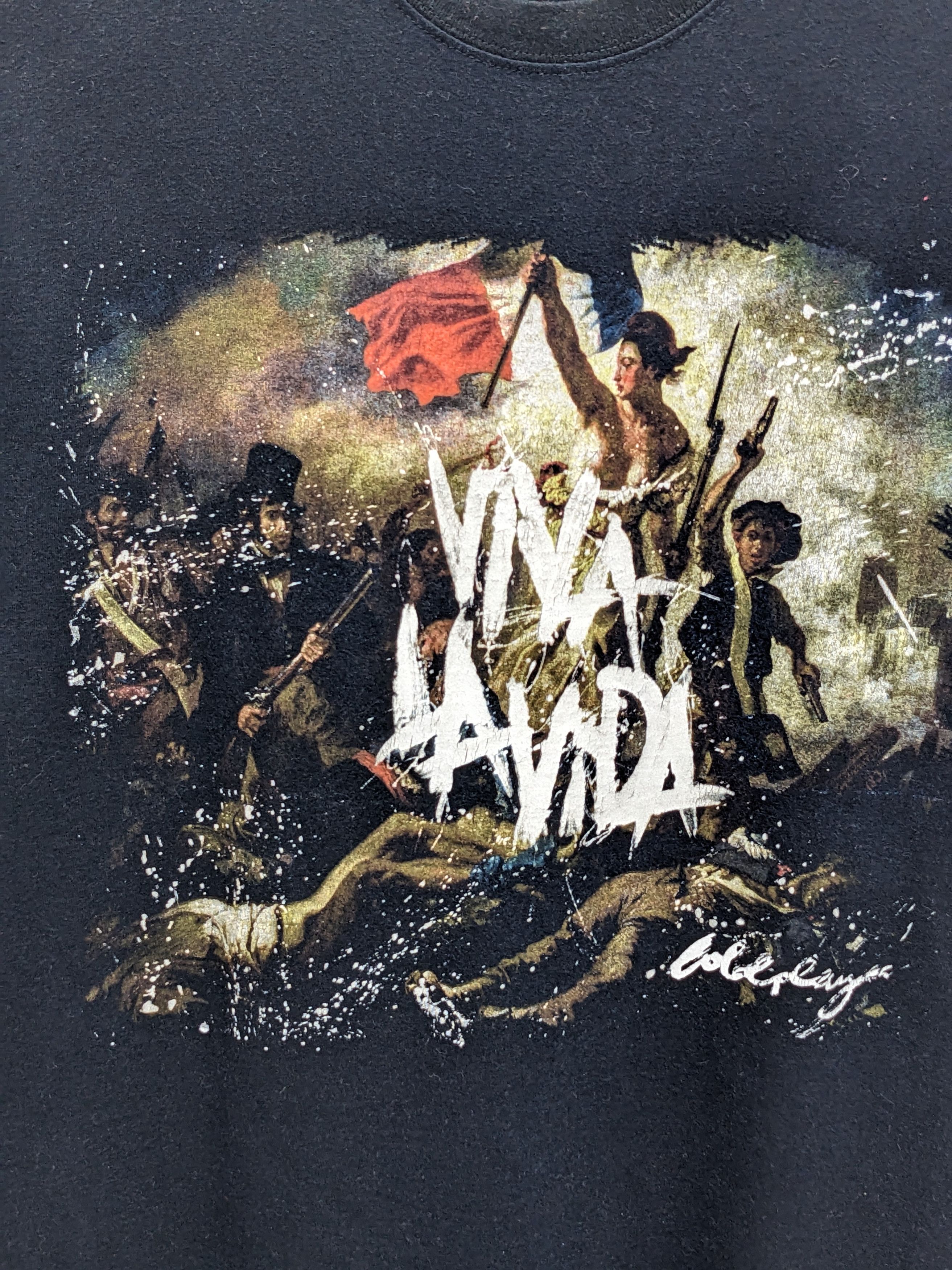 Band Tees COLD PLAY VIVA LA VIDA TOUR BAND TSHIRT Size US L / EU 52-54 / 3 - 3 Thumbnail