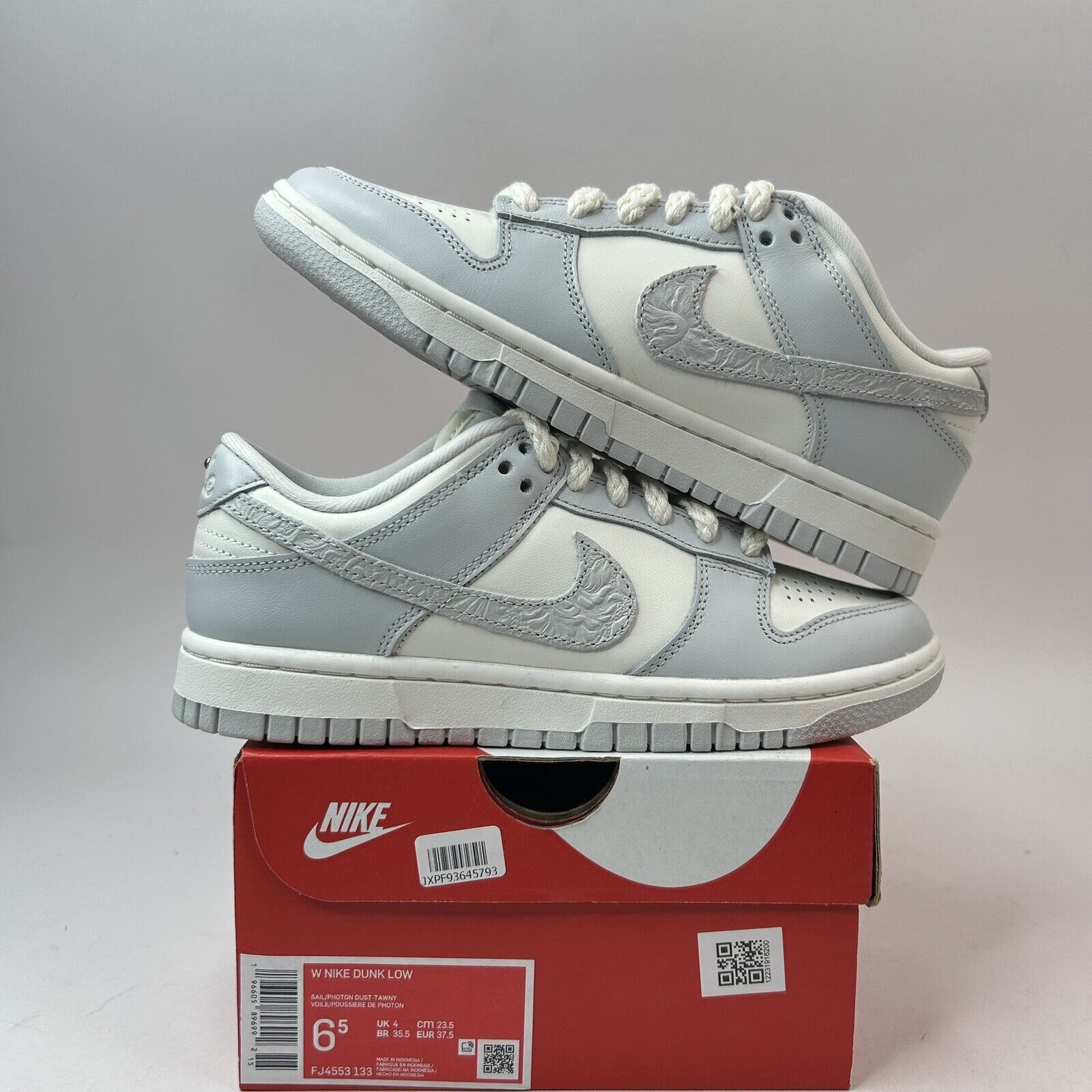 Nike Nike Dunk Low WMNS “Needlework/Grey Sail Tawny” 2023 Size US 6.5 / IT 36.5 - 1 Thumbnail