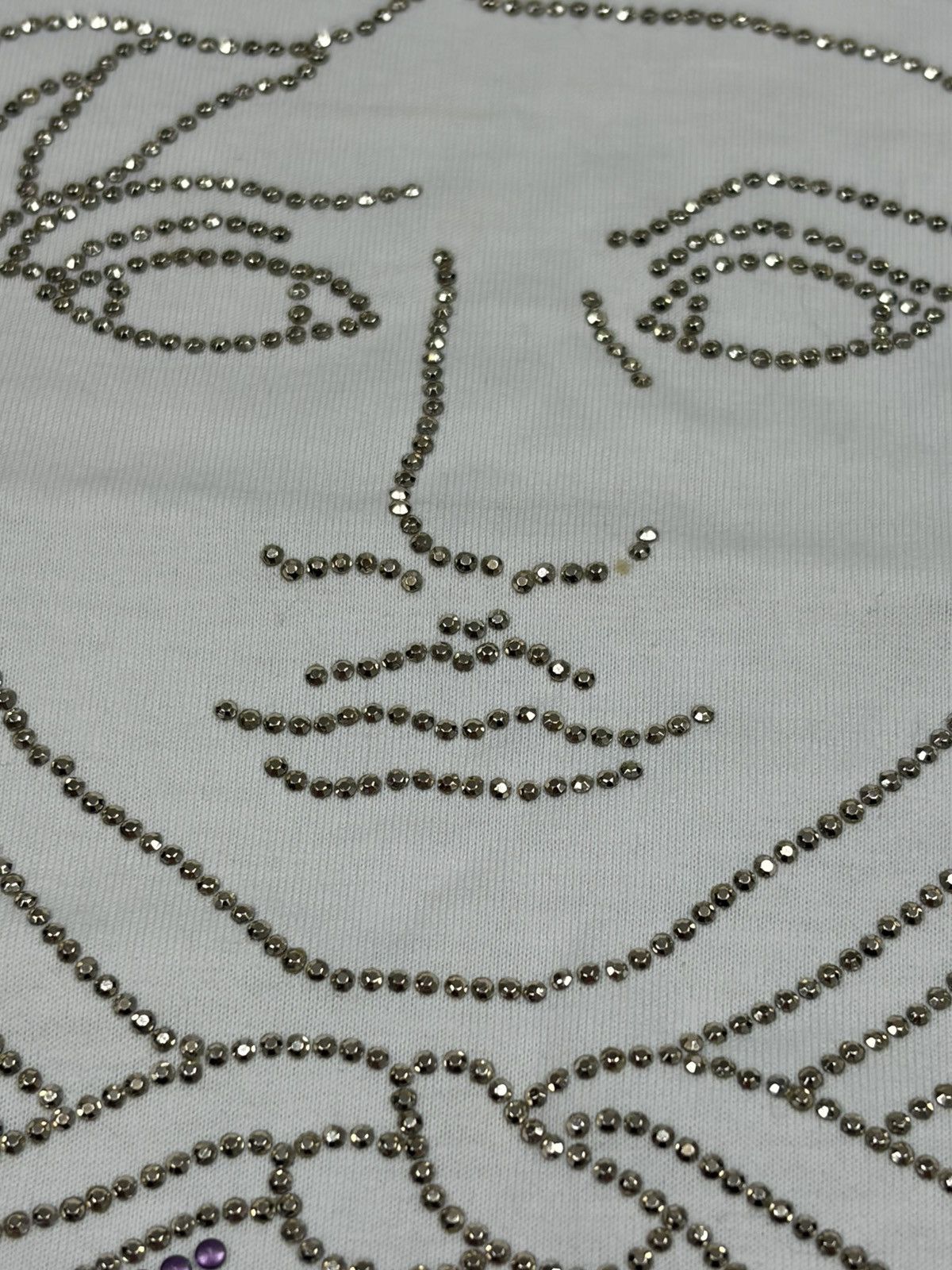 Versace Versace Medusa Rhinestone Crystal Logo Tee Made in Italy 38 Size XS / US 0-2 / IT 36-38 - 5 Thumbnail
