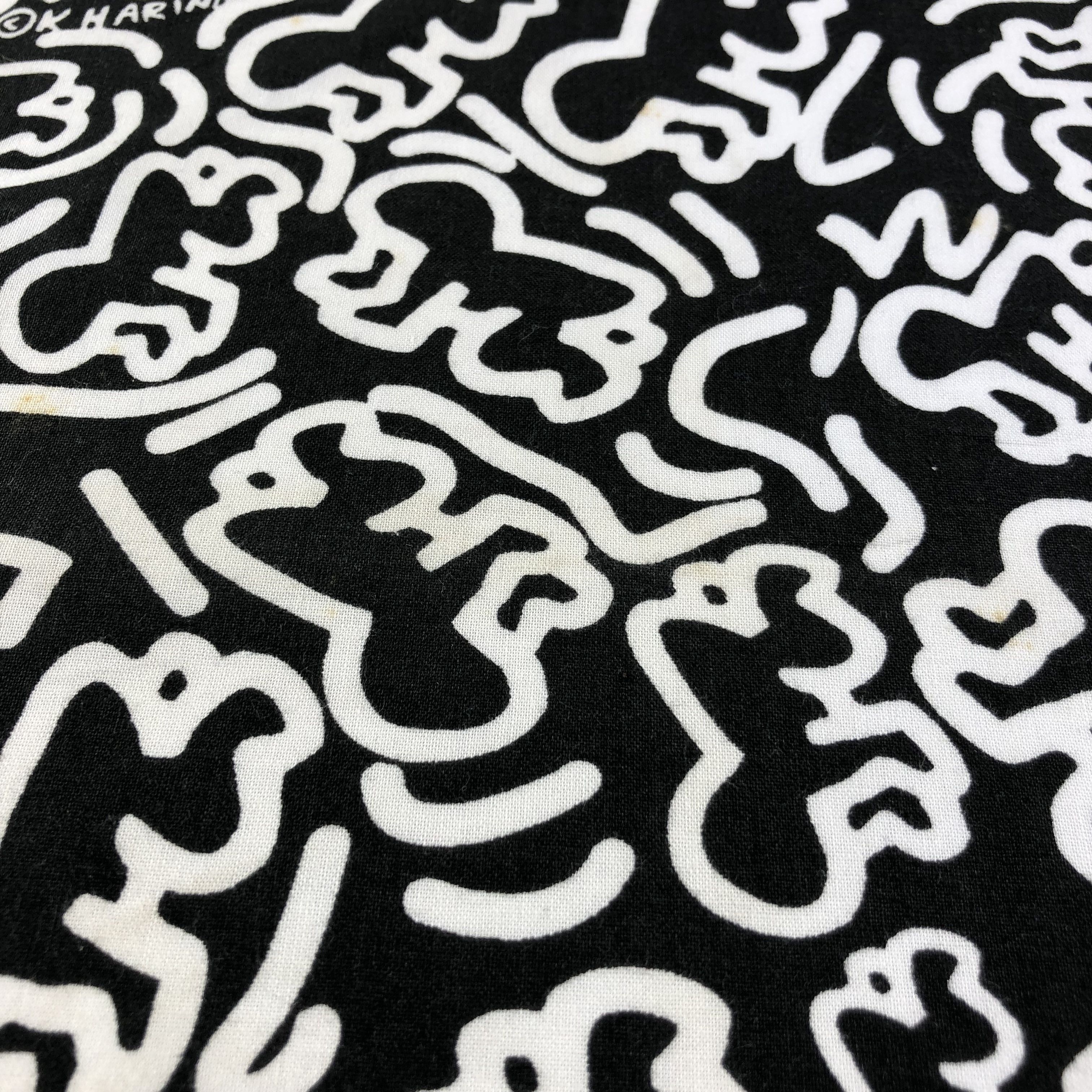 Keith Haring Keith Haring Bandana Handkerchief Neckerchief H1889 Size ONE SIZE - 9 Thumbnail