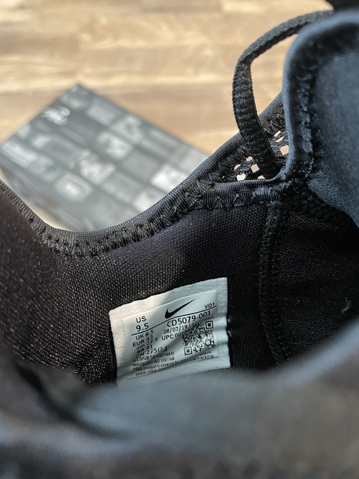 Nike PG4 Black/White-LT Smoke Grey Size US 9.5 / EU 42-43 - 7 Thumbnail