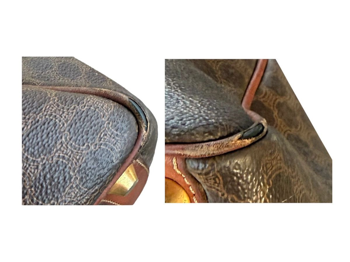 Celine Vintage 90s Celine Macadam Boston Bag Size ONE SIZE - 11 Thumbnail