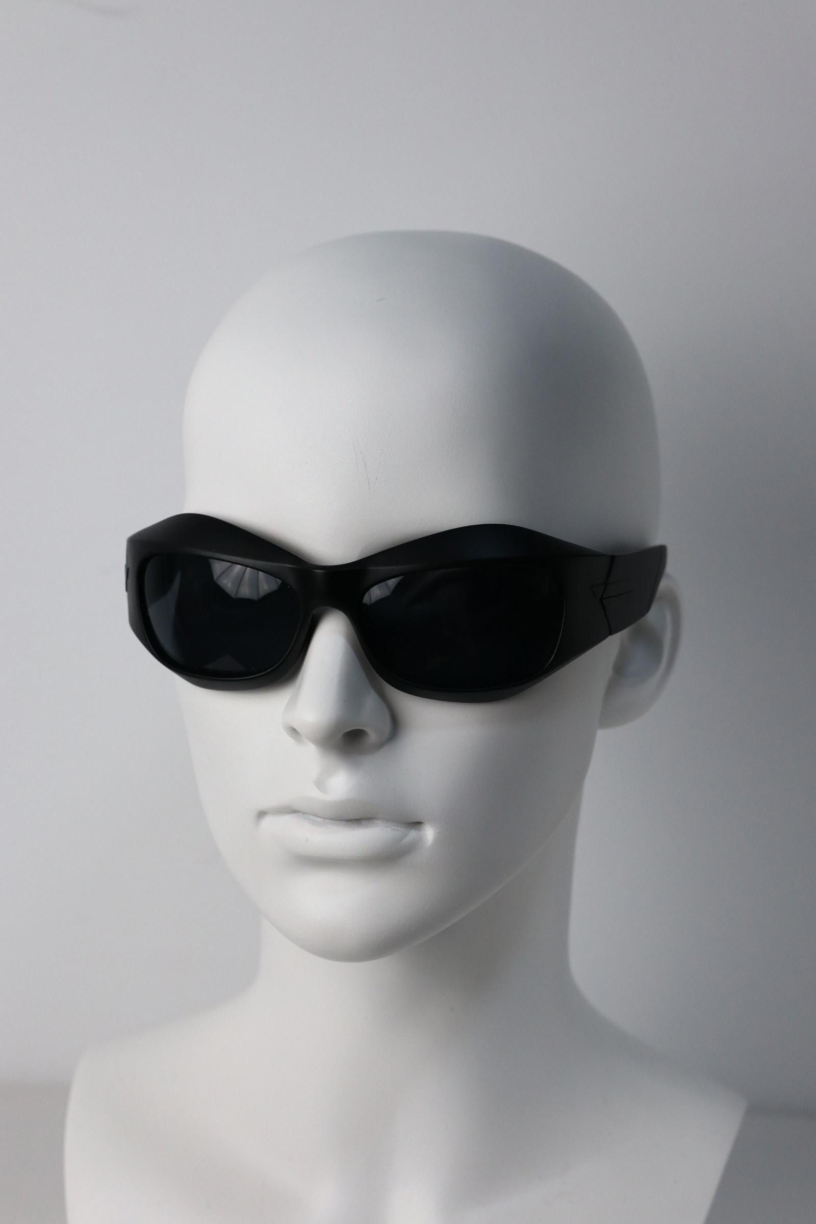 Other Y2k Avant Garde Futuristic Black Sunglasses Unisex OS Size ONE SIZE - 6 Thumbnail