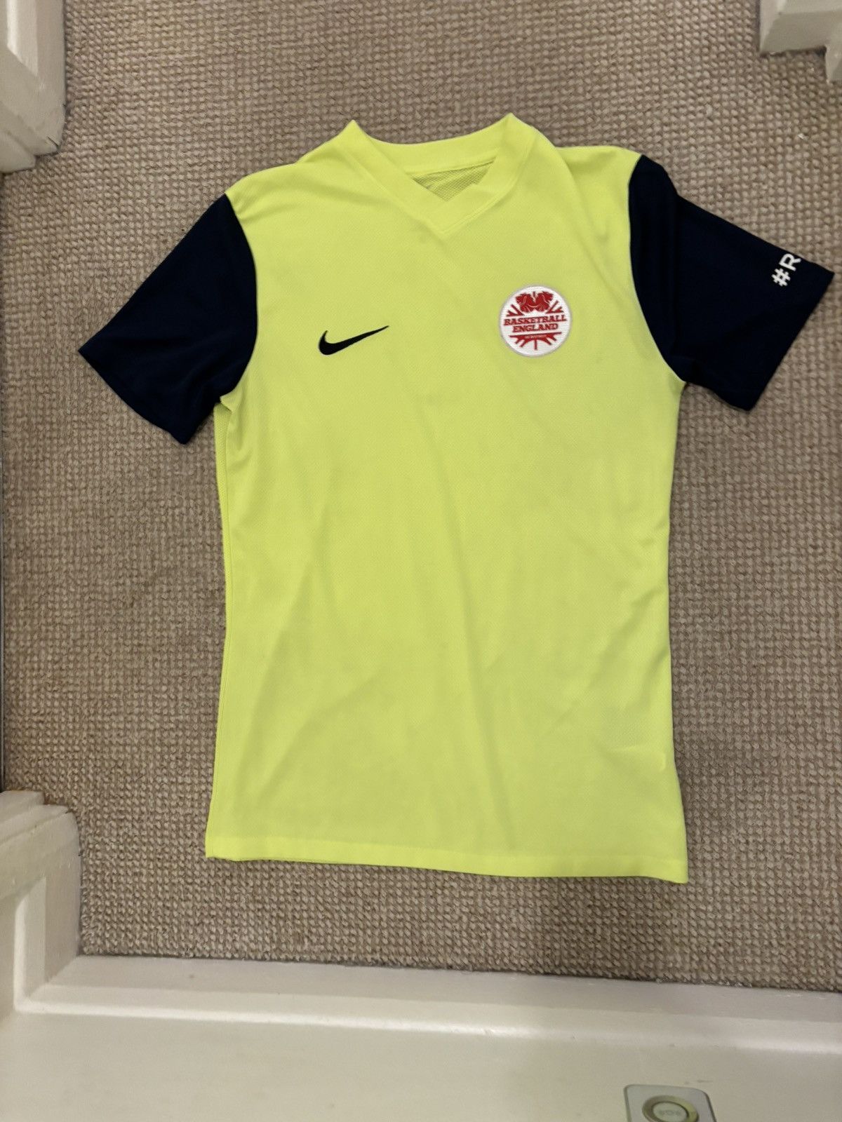 Nike Basketball England Official Referee Shirt for NBL Size US M / EU 48-50 / 2 - 1 Thumbnail
