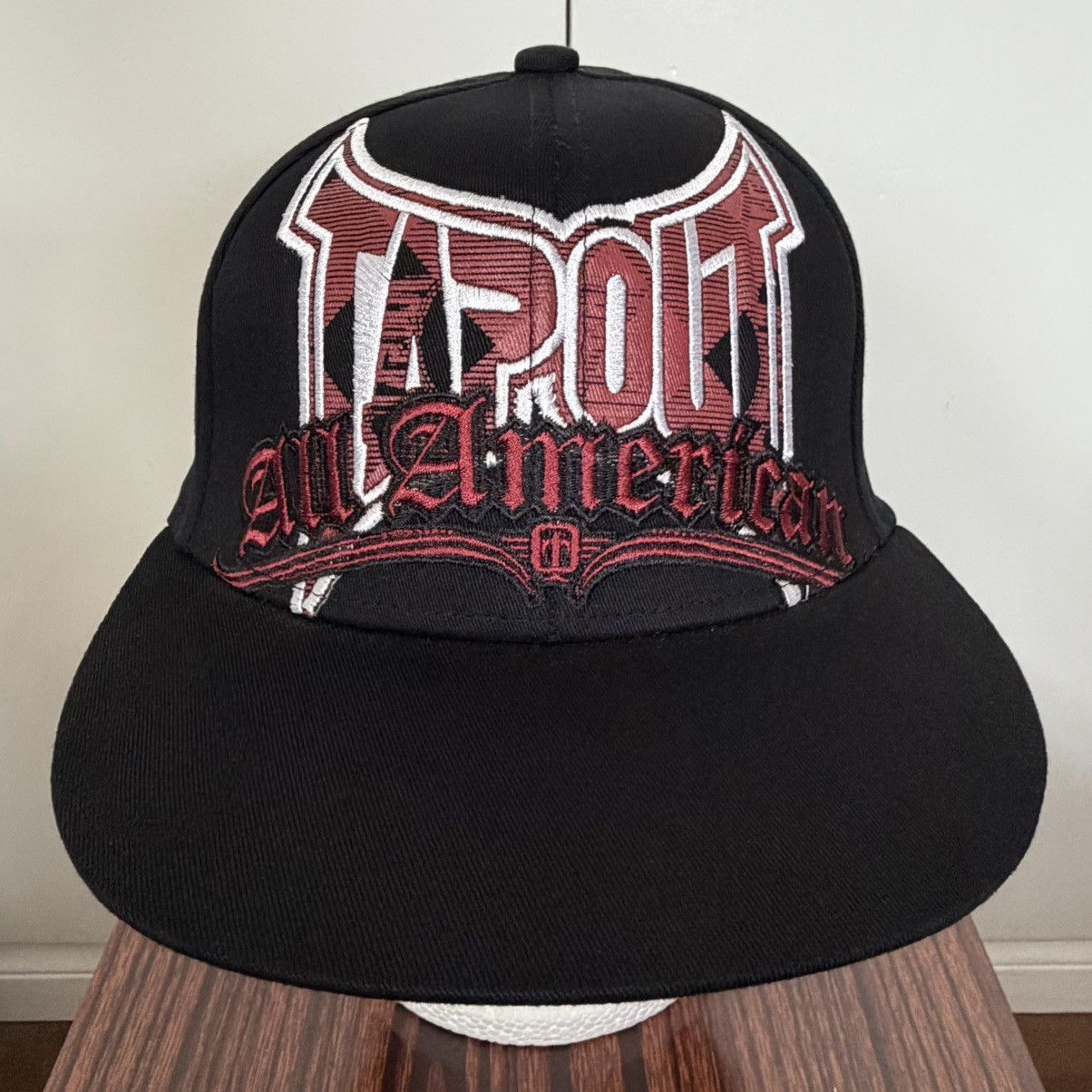 Tapout TAPOUT MMA ALL AMERICAN HAT CAP AFFLICTION UFC VINTAGE Y2K 🆕 Size ONE SIZE - 1 Thumbnail
