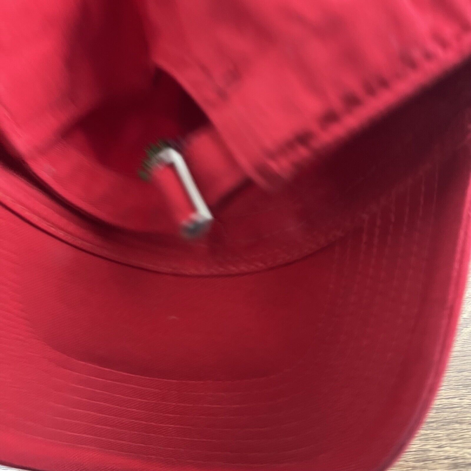 Other 1889 Hat Red Cap Adjustable Hat Red Adult Fit Hat Size ONE SIZE - 12 Thumbnail