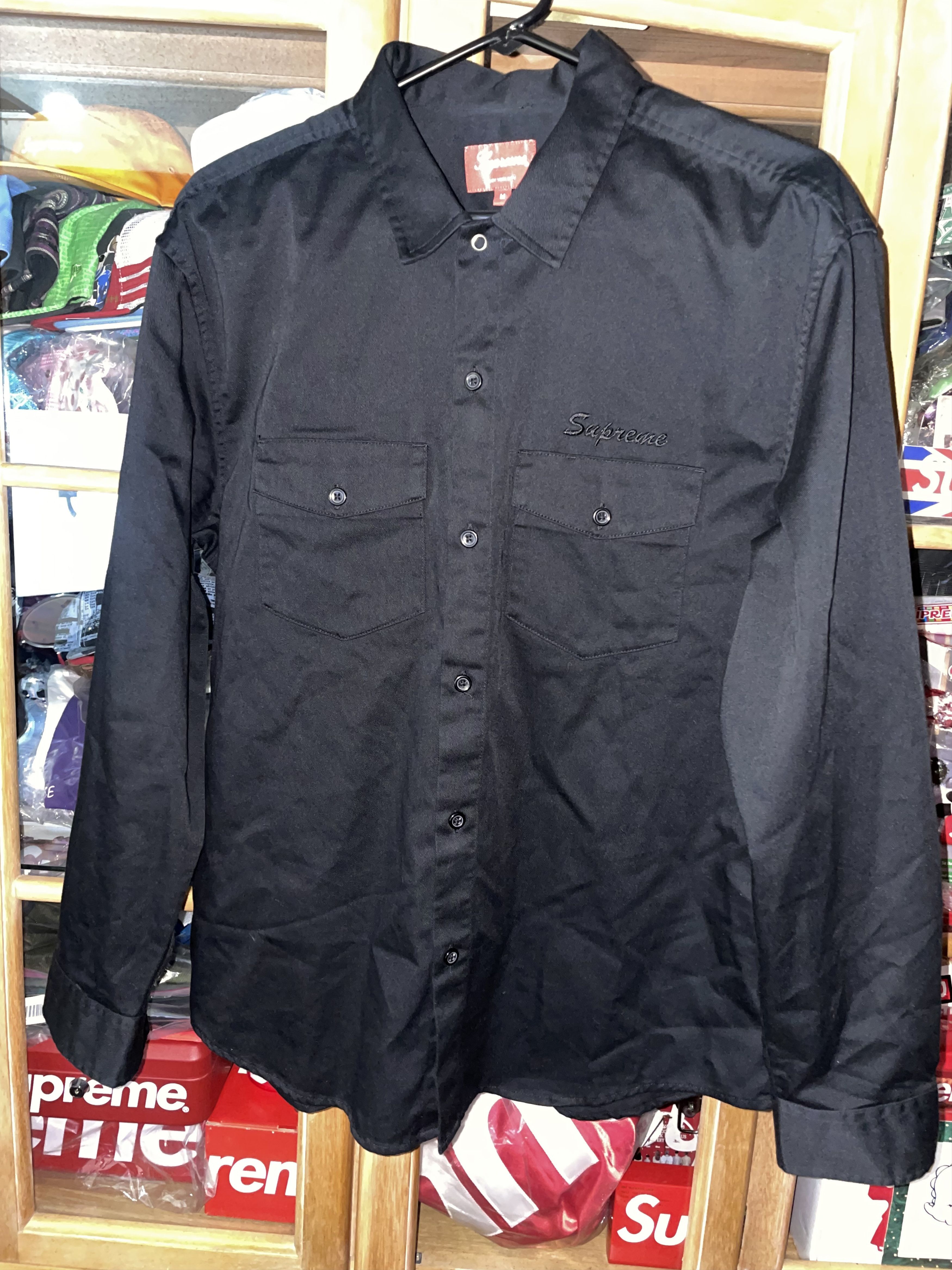 Supreme Supreme Raymond Pettibon Work Shirt FW22 size Medium NEW Size US M / EU 48-50 / 2 - 2 Thumbnail