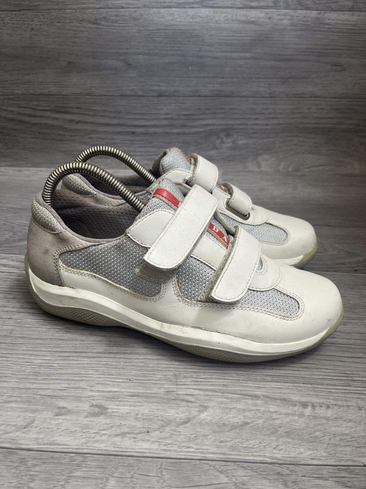 Prada Prada american cup strap low top sneakers sz36 Size US 6 / IT 36 - 6 Thumbnail