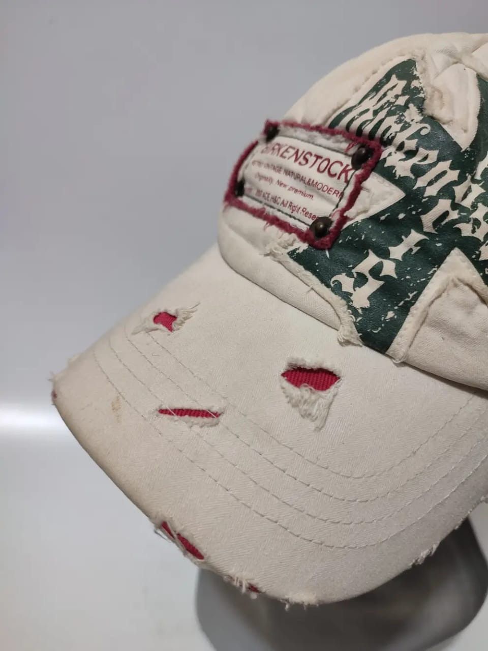Birkenstock Birkenstock Distressed punk bondage Hats Size ONE SIZE - 3 Thumbnail