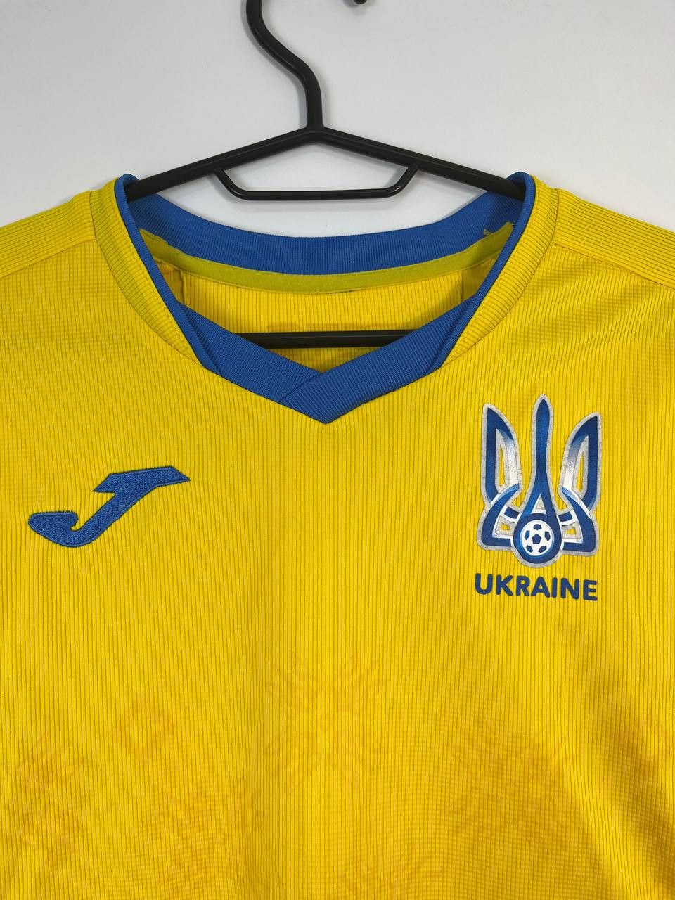 Joma UKRAINE 2020 2021 HOME SHIRT FOOTBALL JERSEY JOMA Sz S Size US M / EU 48-50 / 2 - 2 Thumbnail
