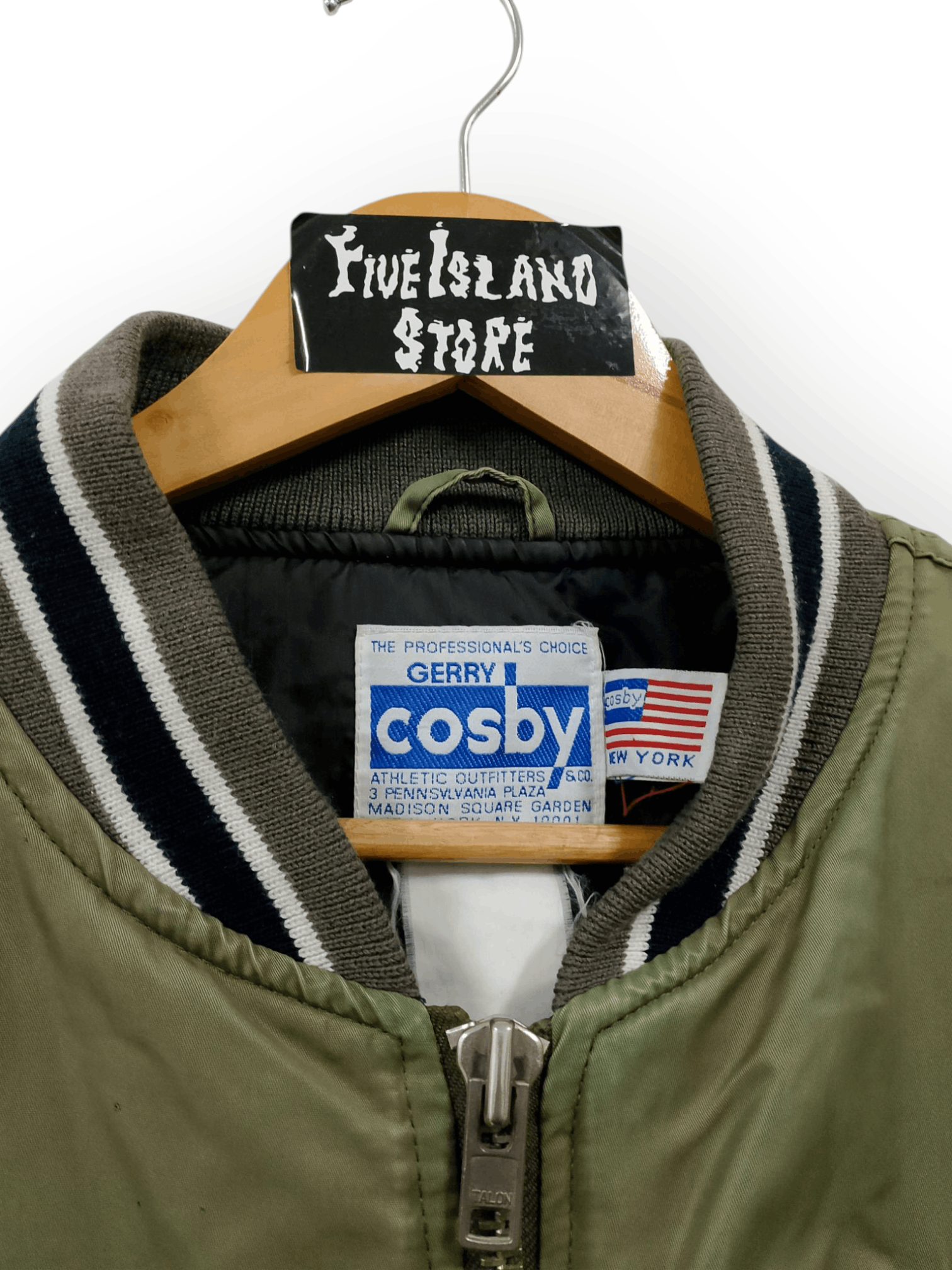 Japanese Brand Vintage Gerry Cosby MSG Bomber Jacket Size US XL / EU 56 / 4 - 3 Thumbnail