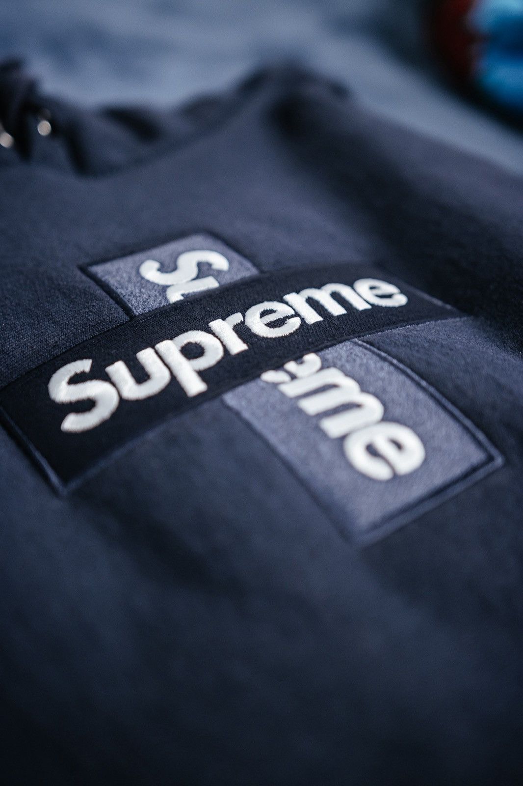 Supreme Supreme Cross Box Logo Hooded Sweatshirt Size US M / EU 48-50 / 2 - 5 Thumbnail