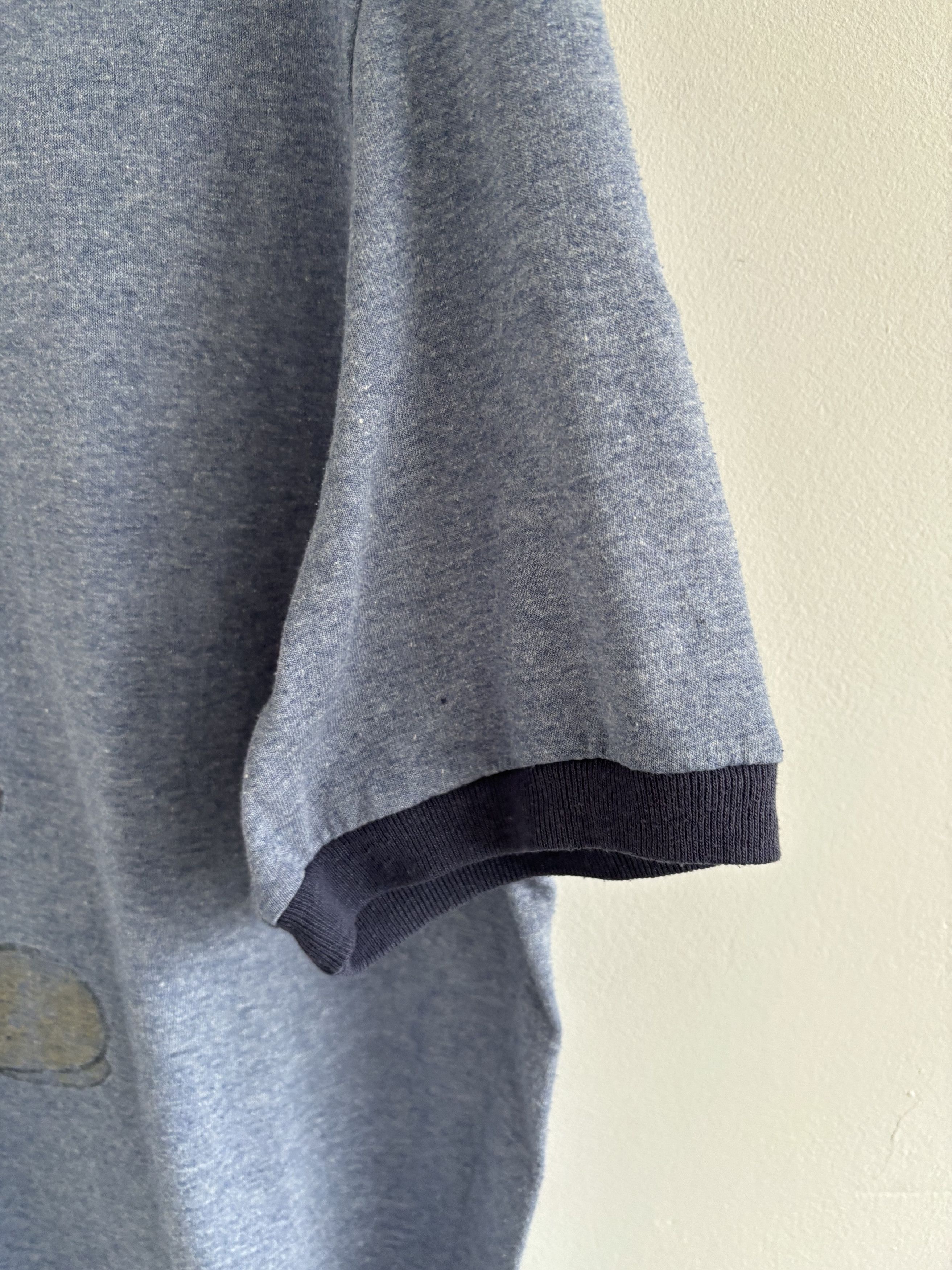 Disney × Mickey Mouse × Vintage Disneyland Mickey Mouse Erased Art Ringer Tee Size US M / EU 48-50 / 2 - 6 Thumbnail