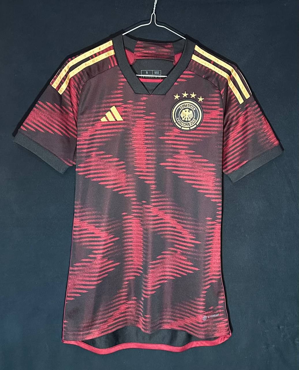 Adidas Germany Team 2022 2024 Away Adidas football Jersey shirt Size US S / EU 44-46 / 1 - 1 Thumbnail
