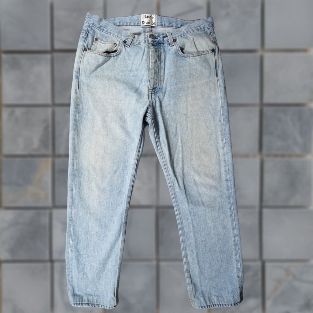 Acne Studios Acne Studios Jeans Mens 34x26 Blue Light Wash Denim Pants Designer Shirt? Size US 34 / EU 50 - 1 Thumbnail