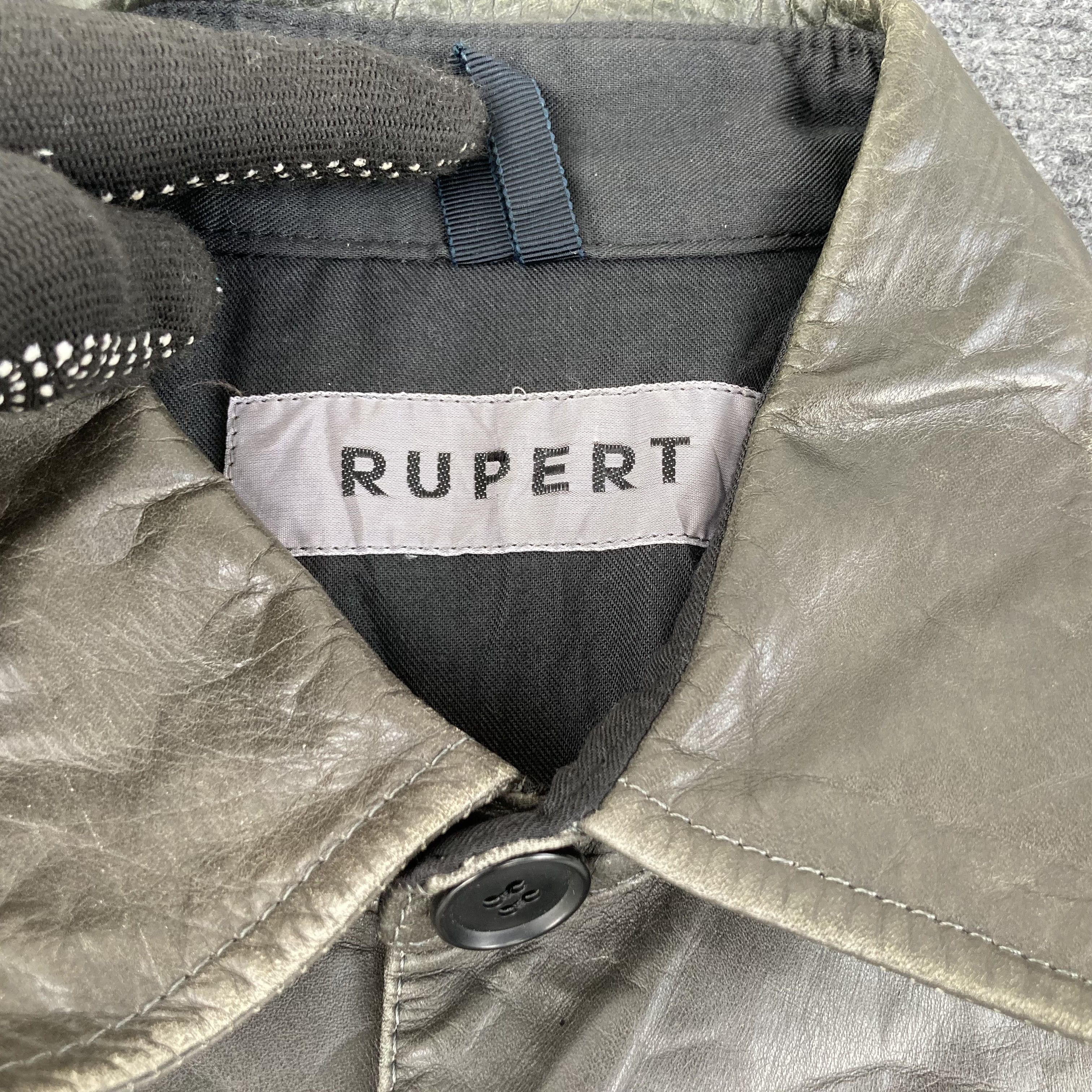 Designer × Japanese Brand Vtg Rupert Japanese Brand Leather Jacket Size US S / EU 44-46 / 1 - 4 Thumbnail