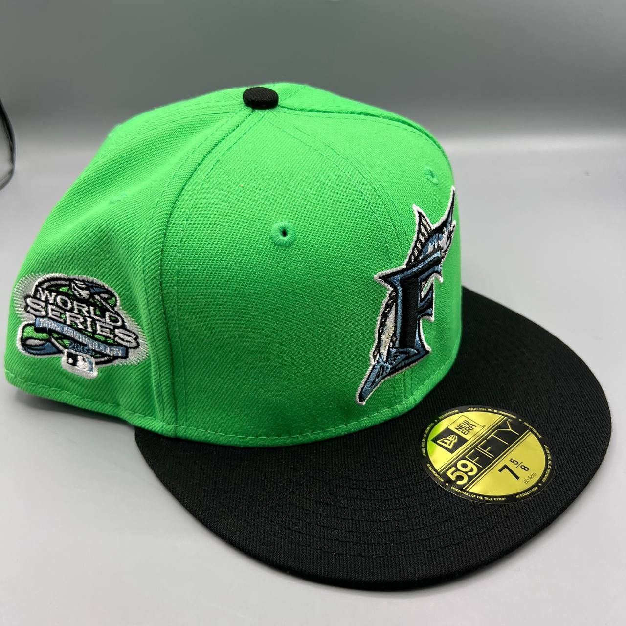 Florida Marlins Hat Men 5/8 59Fifty New Era MLB Fitted Cap