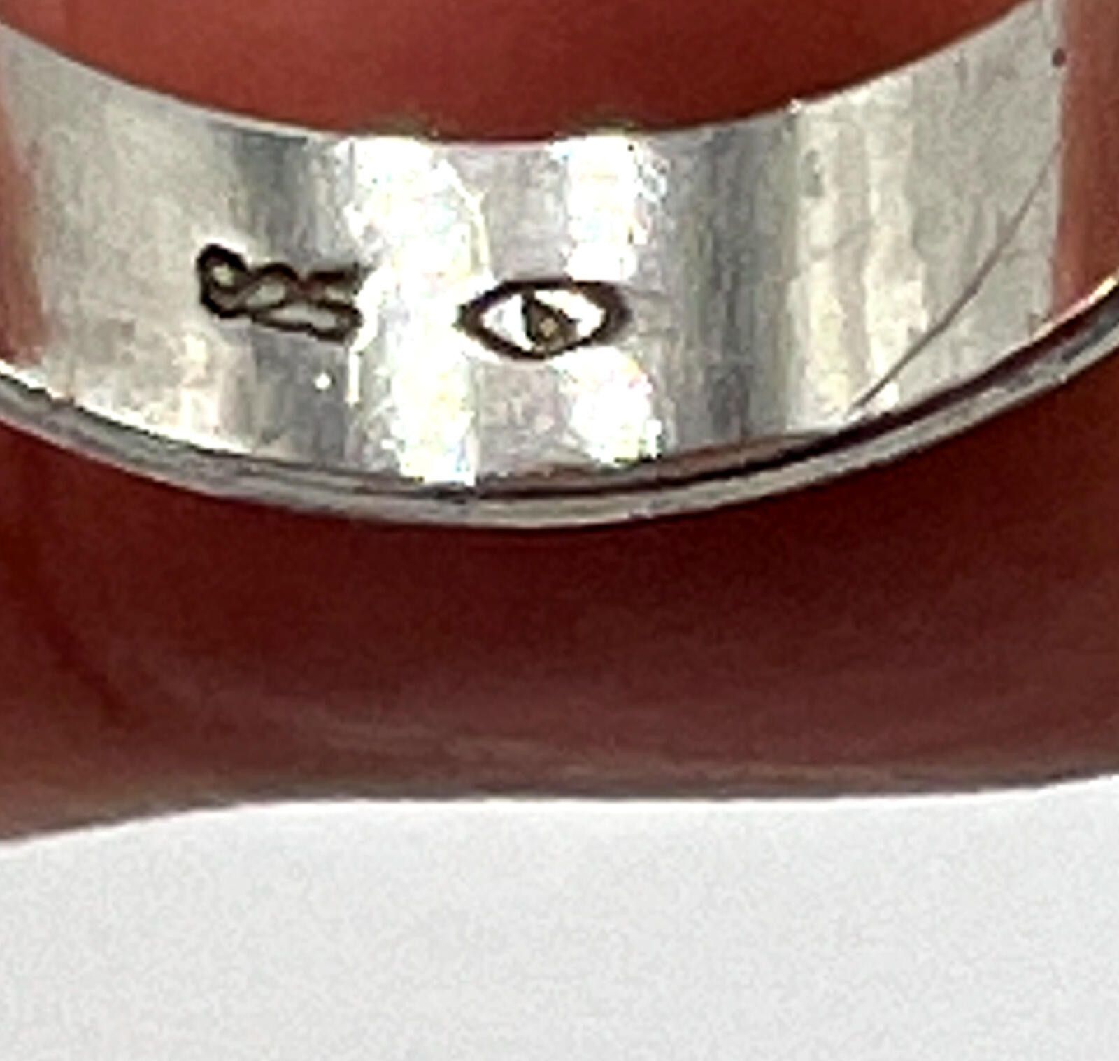 Advisory Board Crystals BOMA Sterling Silver Simple Edge-Bead Ring Size 6.25 Size ONE SIZE - 6 Thumbnail