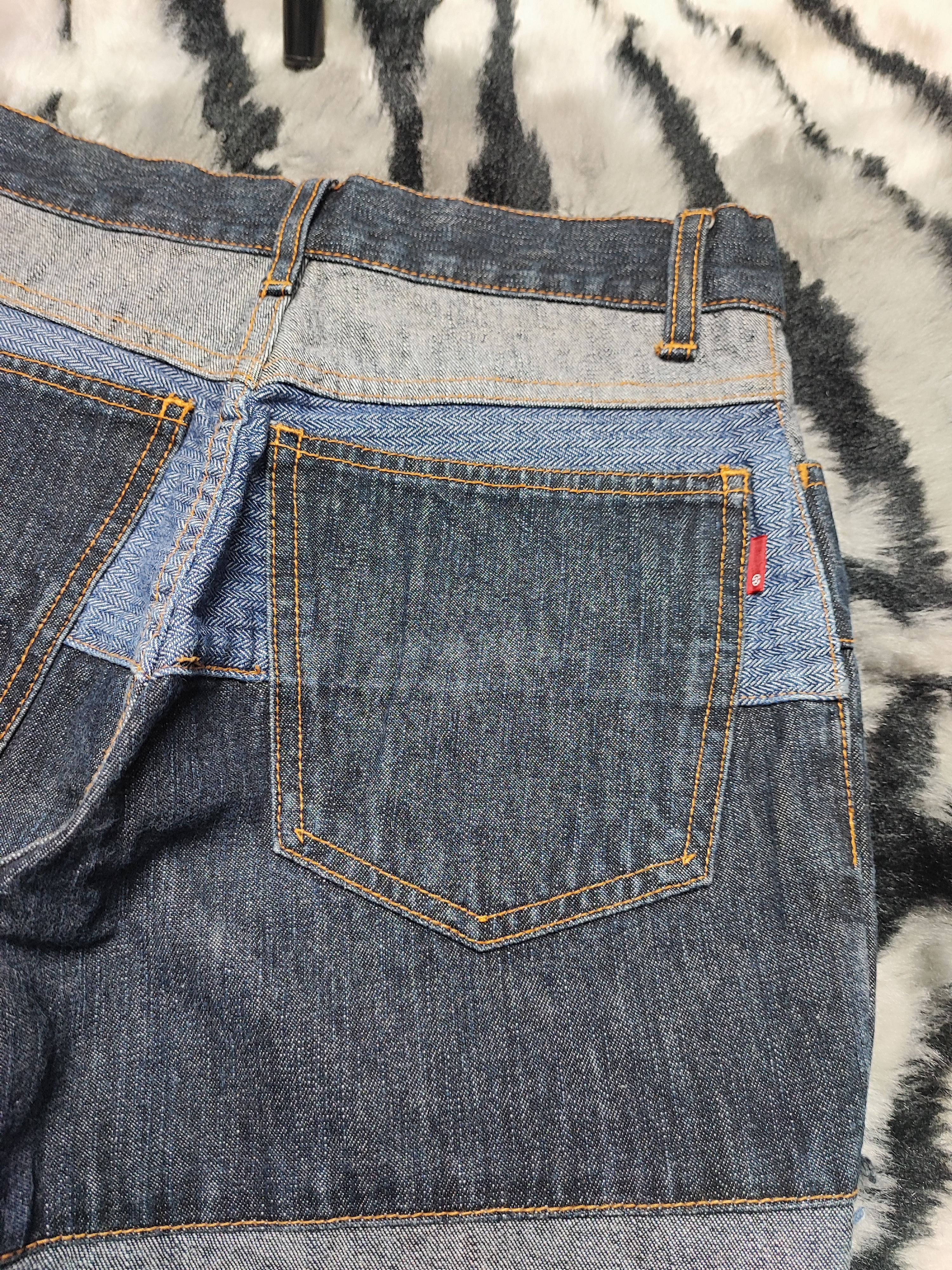 Hysteric Glamour Hagi Flared Denim Patchwork Inspired Hysteric Glamour Size 25" / US 0 / IT 36 - 9 Thumbnail