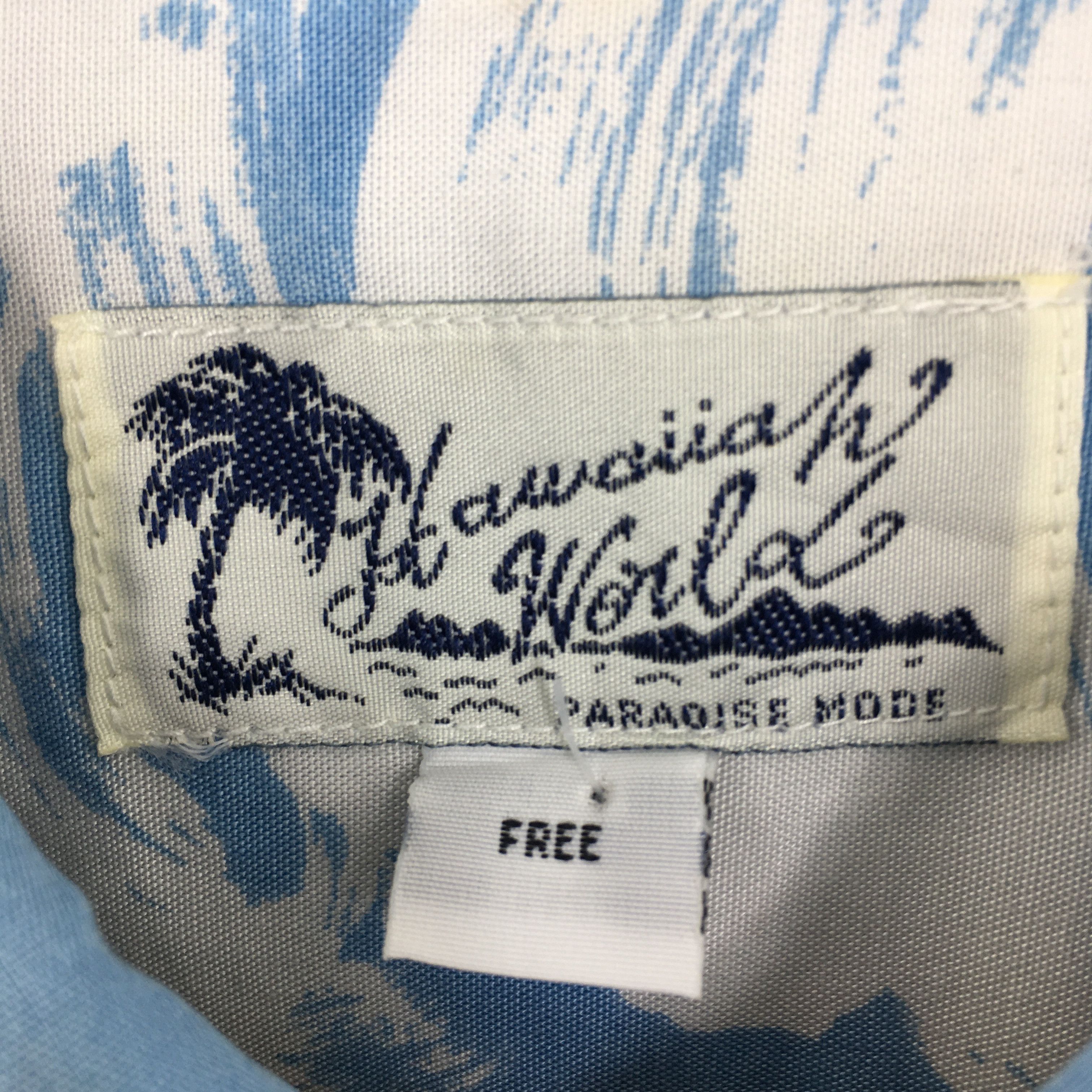 Vintage Vintage Hawaiian Aloha Coconut Tree Tropical Shirt Large Size US L / EU 52-54 / 3 - 5 Thumbnail
