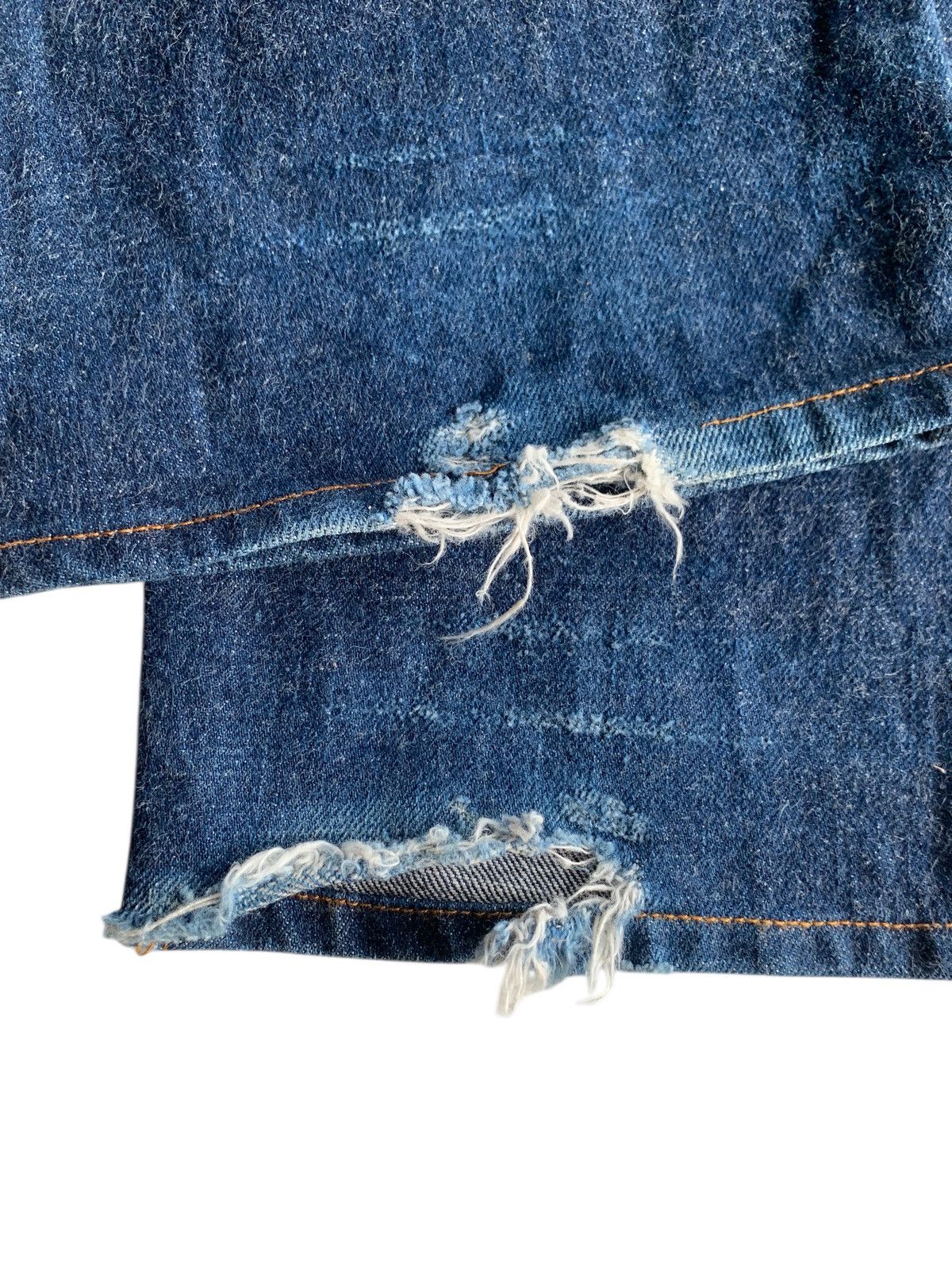 Kapital VINTAGE LEVIS BIG E 502 SELVEDGE DISTRESSED DENIM Size US 28 / EU 44 - 16 Thumbnail