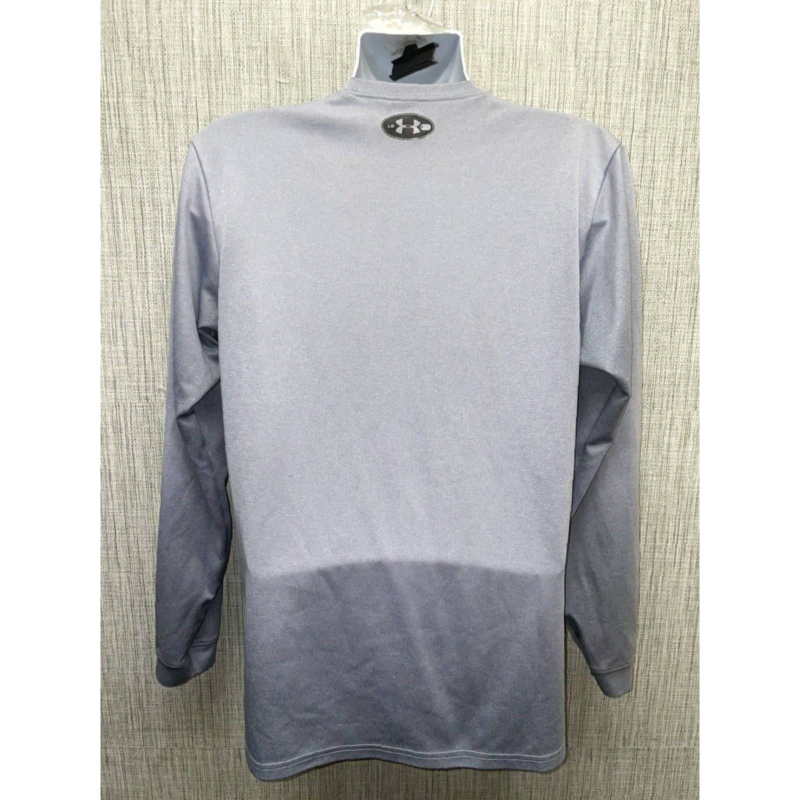 Under Armour VINTAGE Under Armour Mens Long Sleeve Athletic T-Shirt L Gray Activewear Size US L / EU 52-54 / 3 - 4 Thumbnail