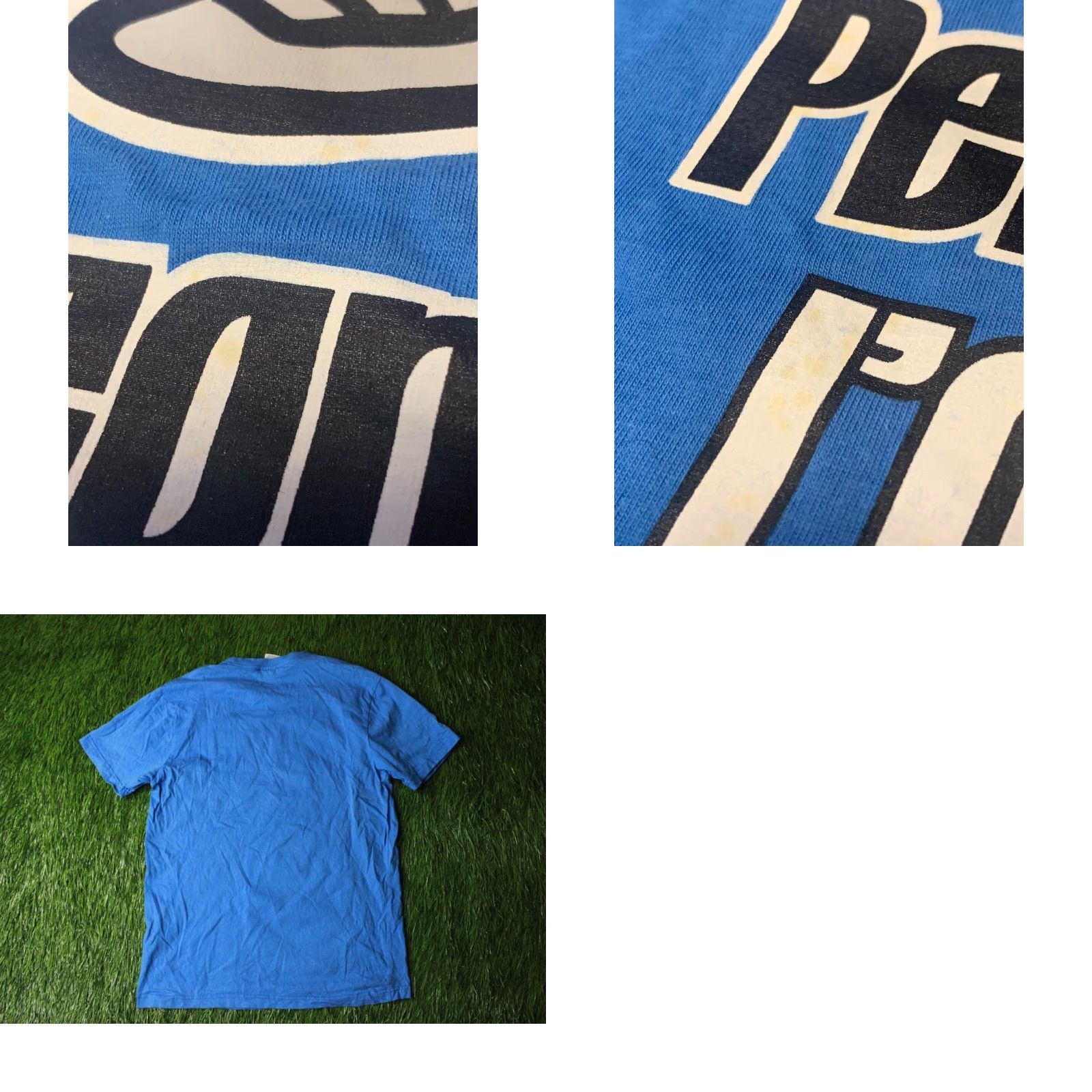 Vintage TOP GEAR STIG 2009 MEN SHIRT S BLUE SMALL ORIGINAL TINY IDOLS SHORT SLEEVE cotton tee jersey print: "People say... I'm fast!" Size US S / EU 44-46 / 1 - 9 Thumbnail