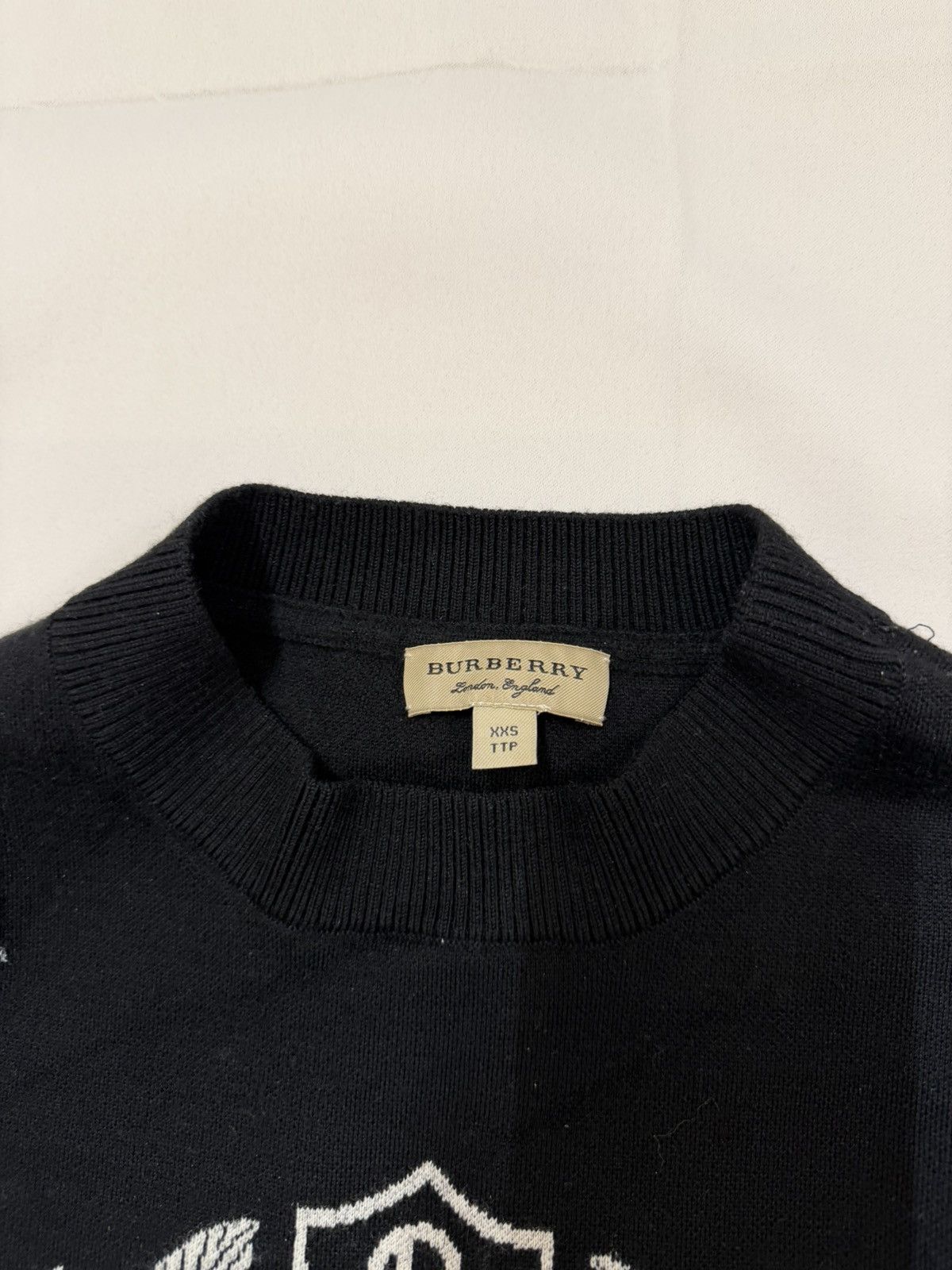 Burberry Burberry Merino Wool Sweater Size XXS / US 00 / IT 34 - 2 Thumbnail