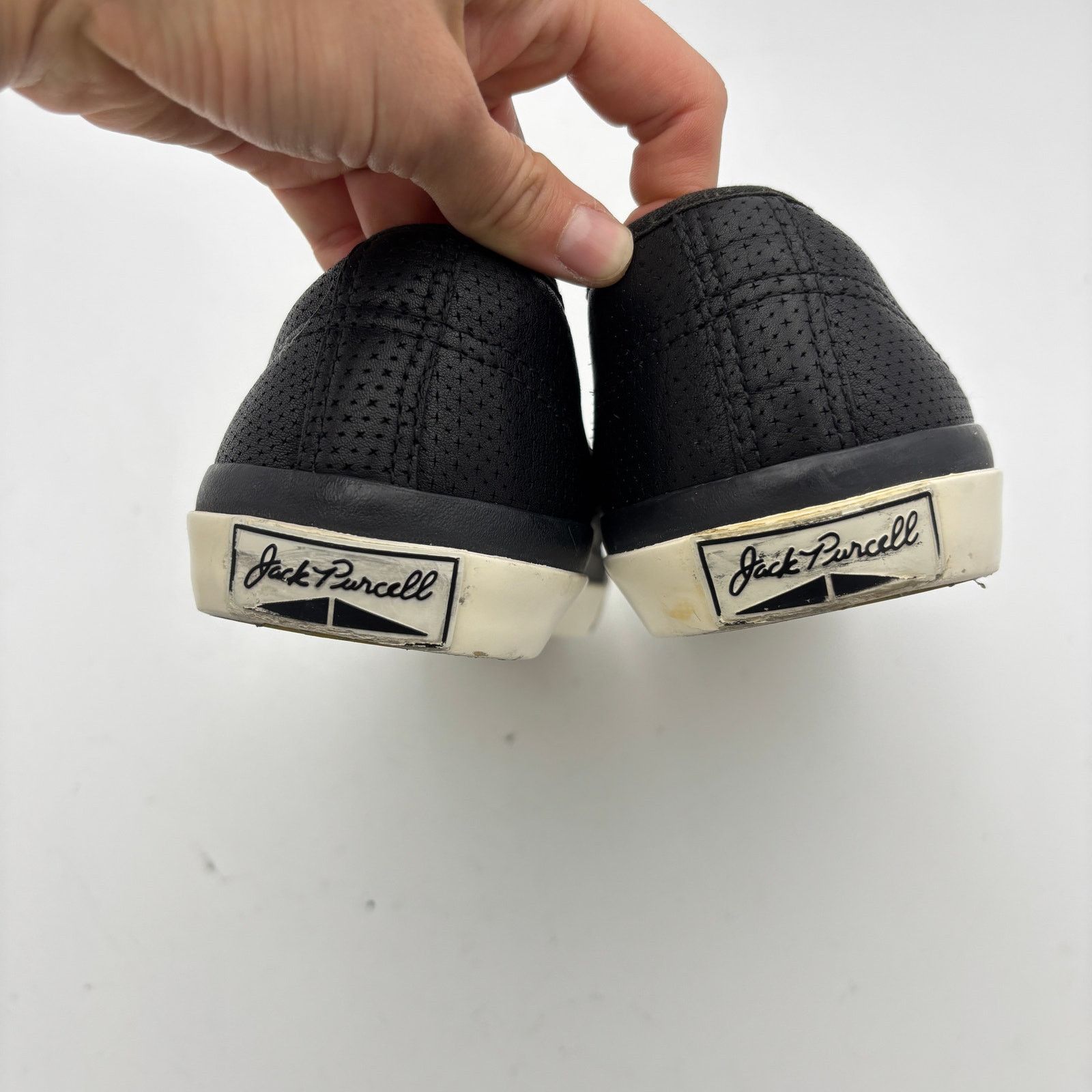 Converse × John Varvatos Converse Jack Purcell John Varvatos Sneakers Leather Men 8.5 Size US 8.5 / EU 41-42 - 12 Thumbnail
