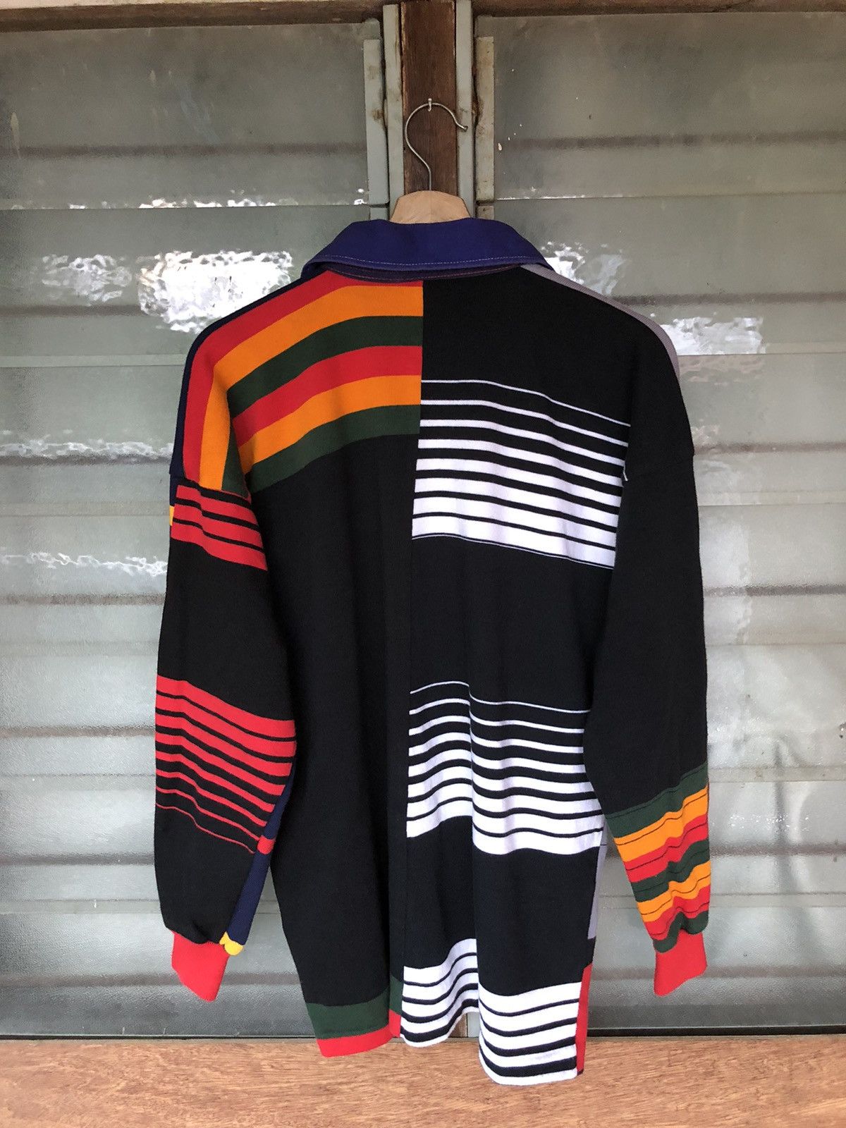 Canterbury of New Zealand Vintage Canterbury Rugby Ugly Colour Long Sleeve Size US L / EU 52-54 / 3 - 14 Thumbnail
