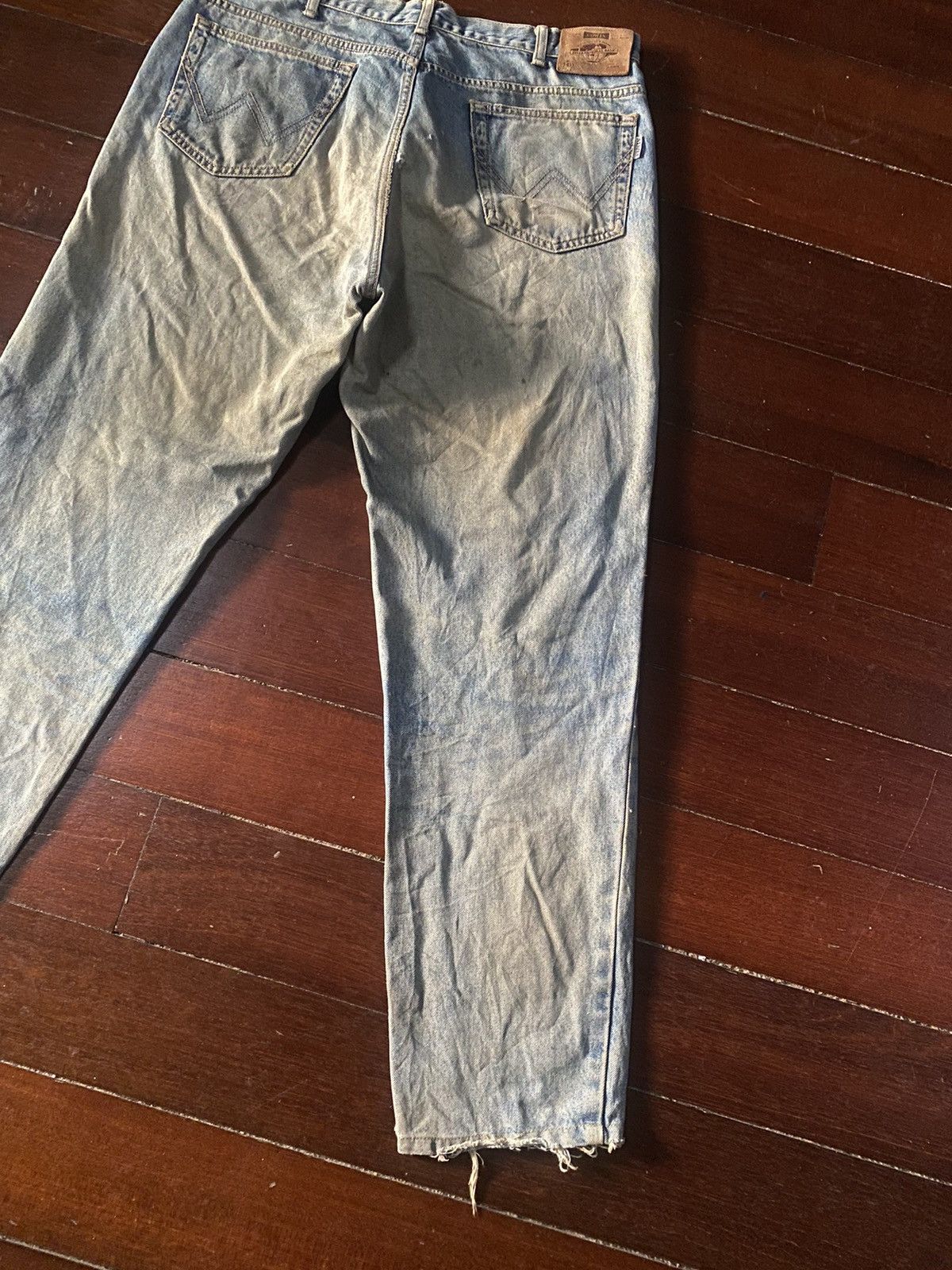Edwin × Vintage FIRE 🔥 VINTAGE EDWIN INTERNATIONAL distressed faded mud wash Size US 36 / EU 52 - 11 Thumbnail